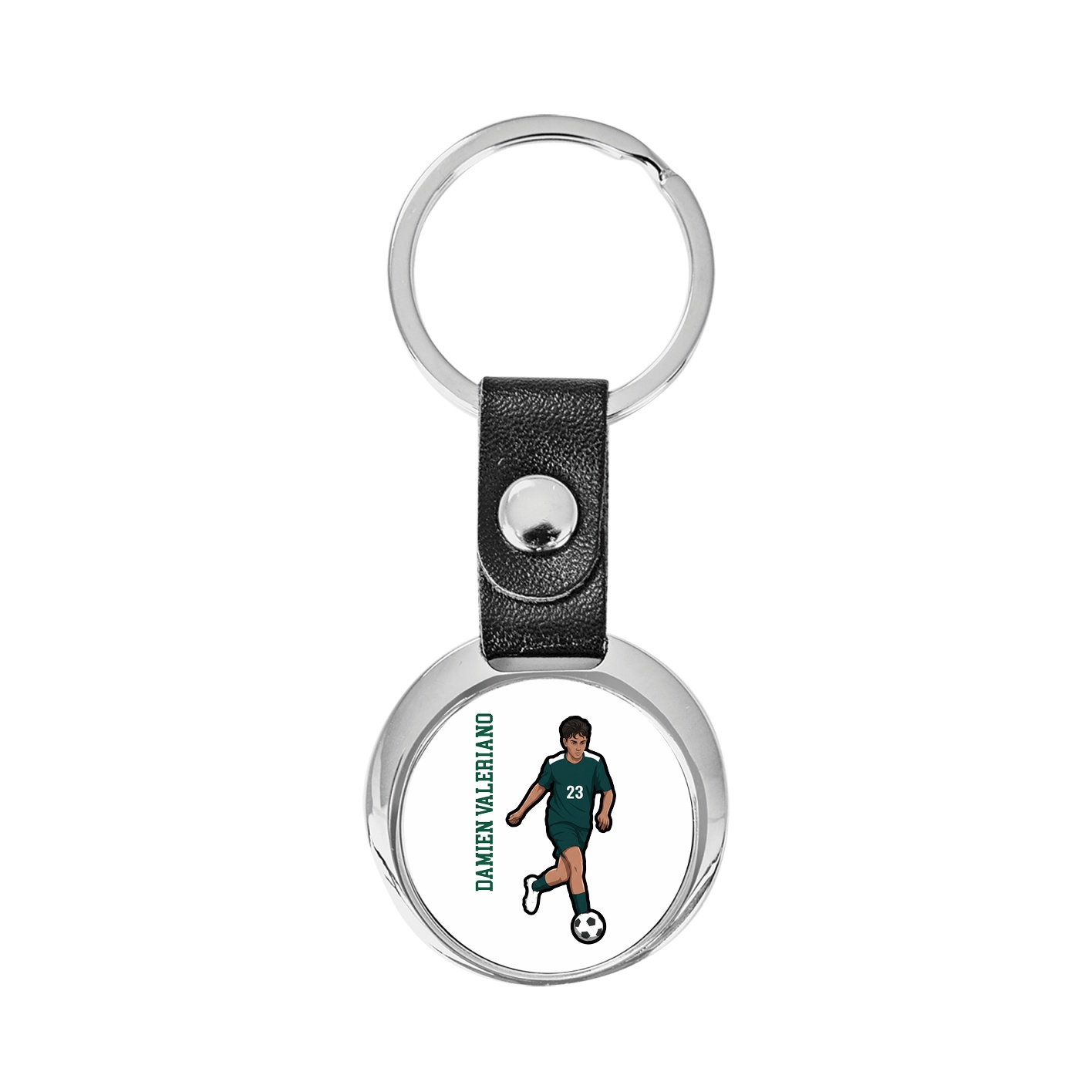 Key Chain — Name Vertical in Classic