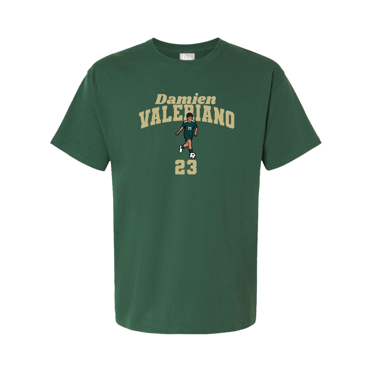 Youth Tee — Signature Arch in Green