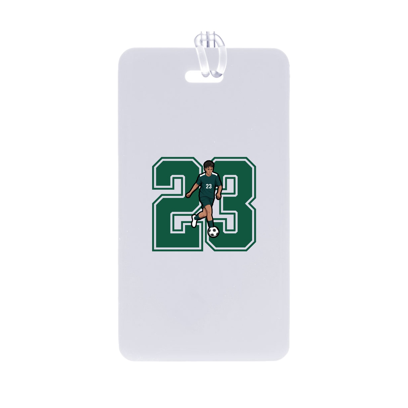 Bag Tag — Number in Classic
