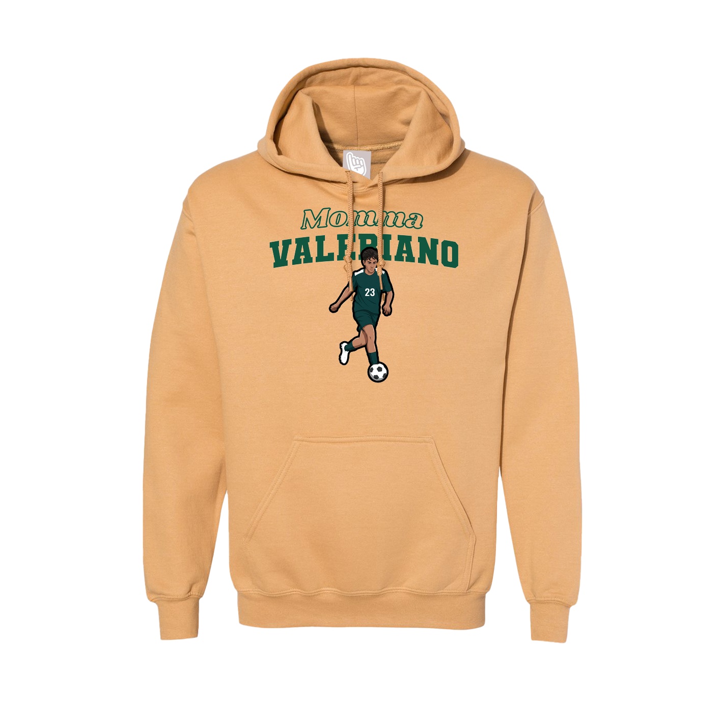 Hoodie — Mothers Day Block in Vegas Gold