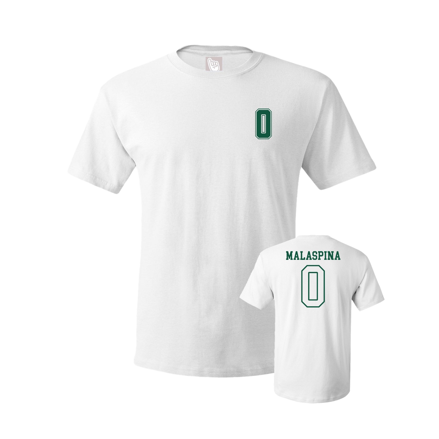 Tee — Chest Back in White