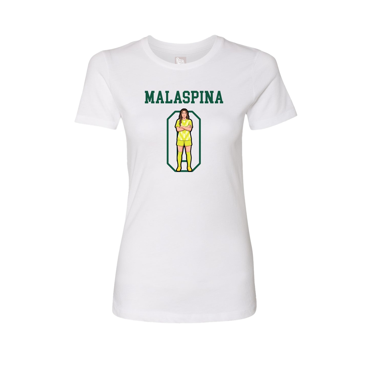 Fitted Women's Tee — Shirsey in White