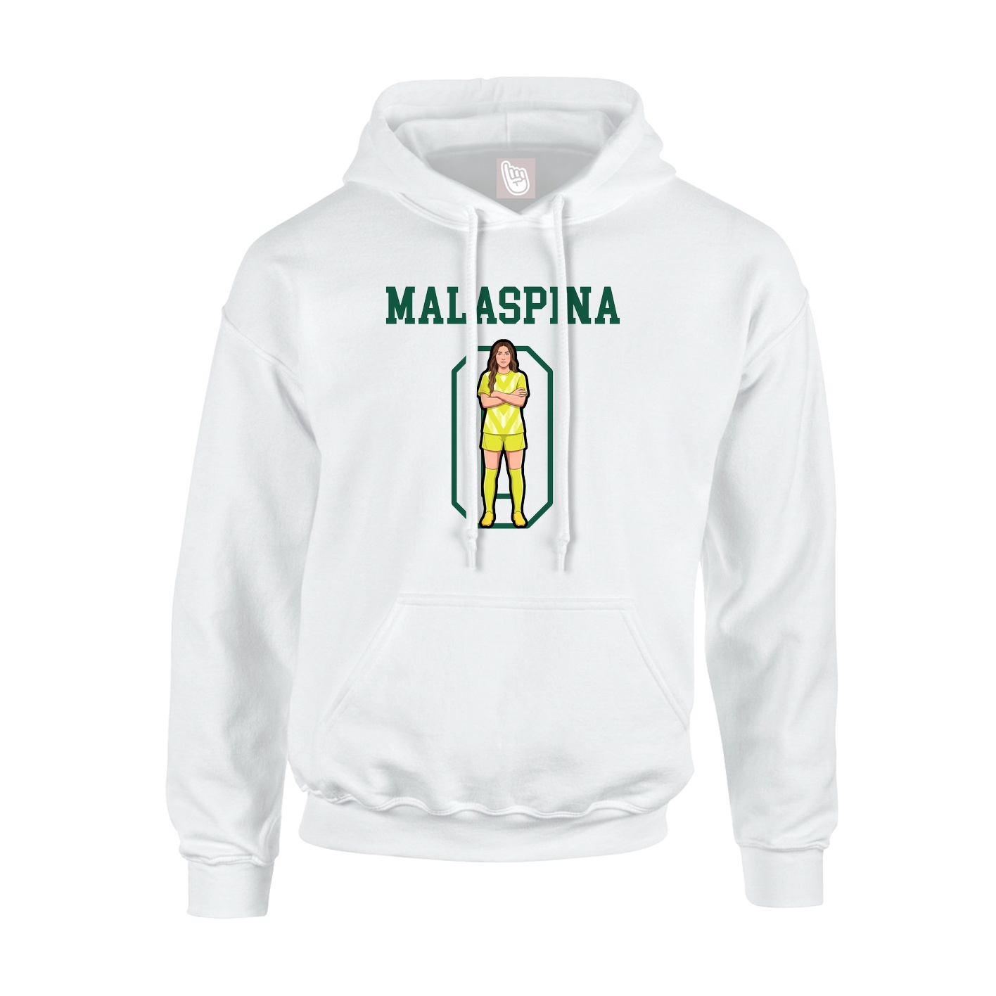 Youth Hoodie — Shirsey in White