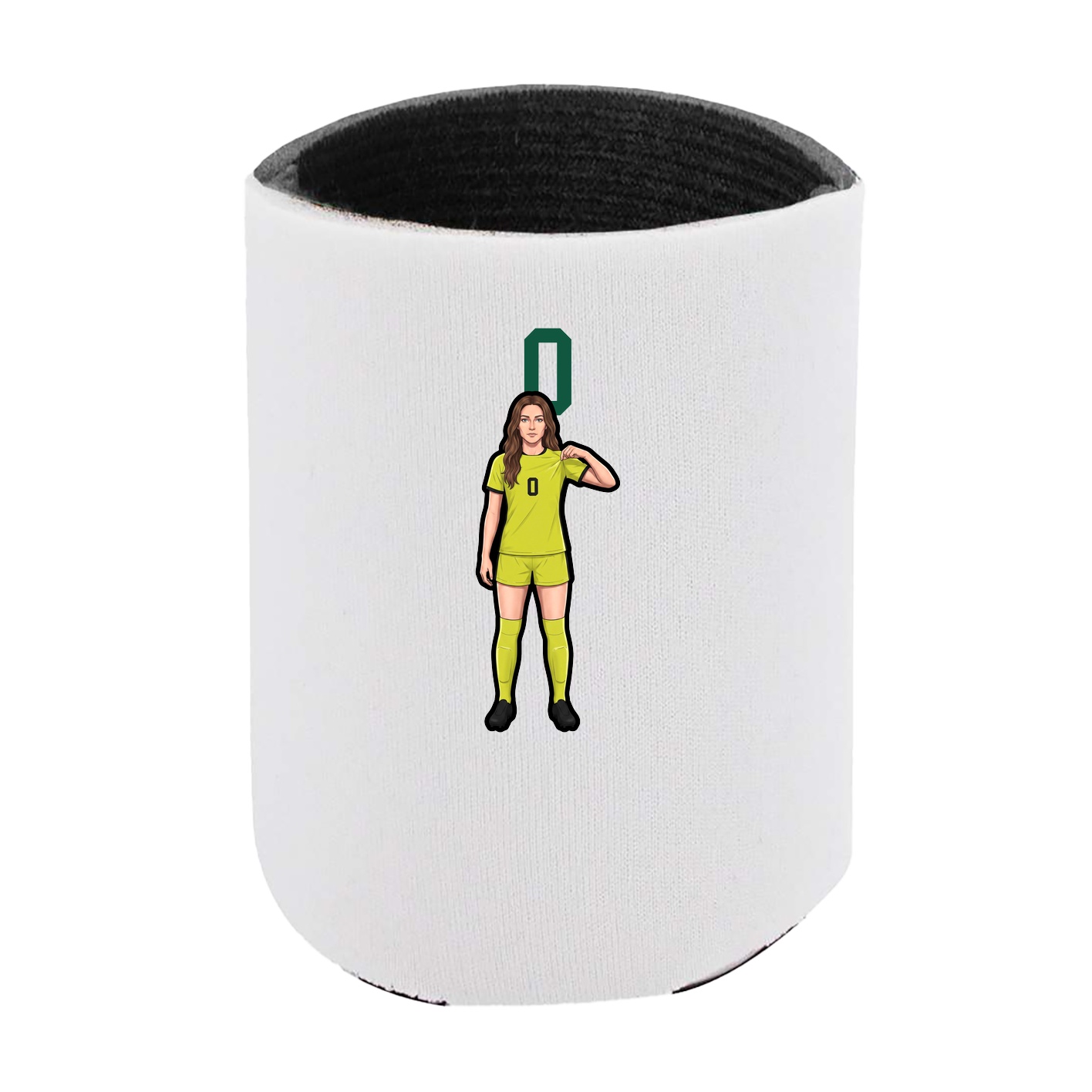 Can Holder — Number Top in White