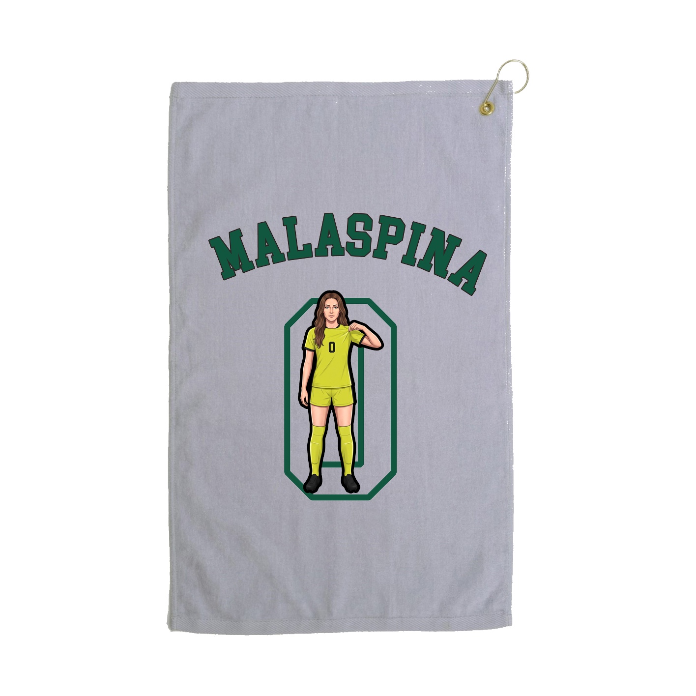 Golf Towel — Shirsey Arch in Grey