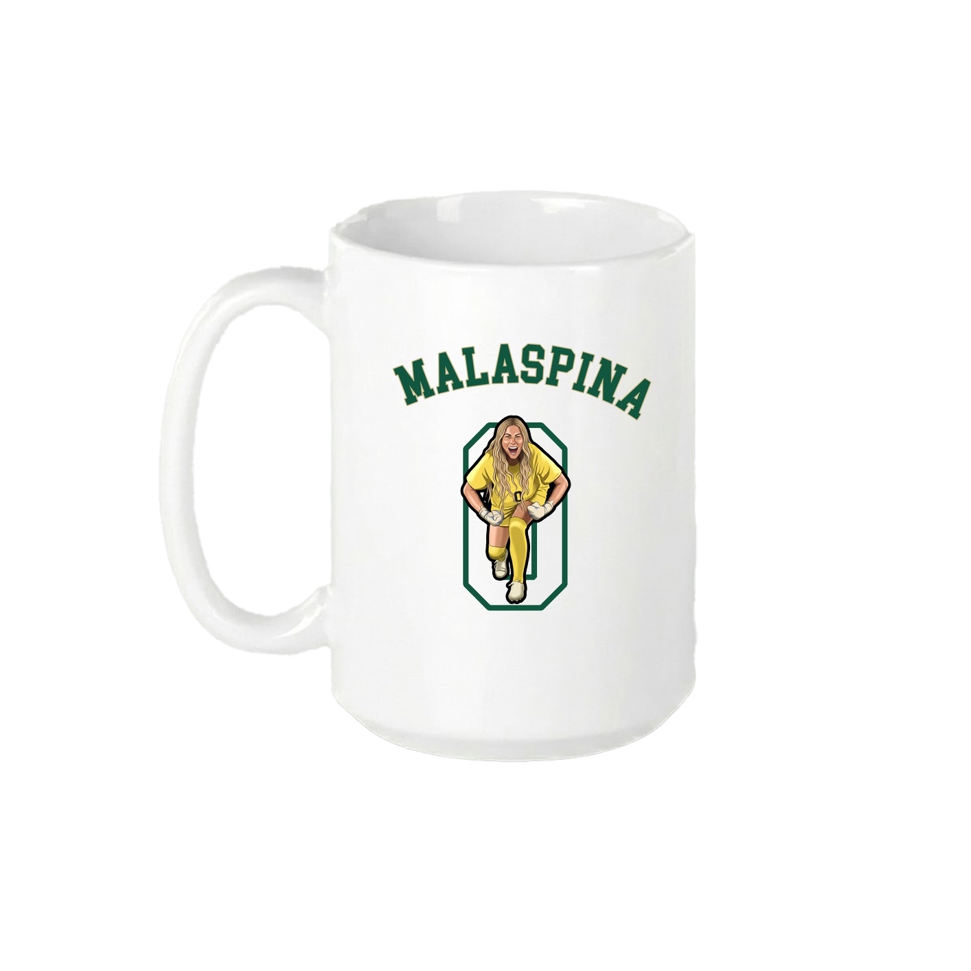 15oz Coffee Mug — Shirsey Arch in White