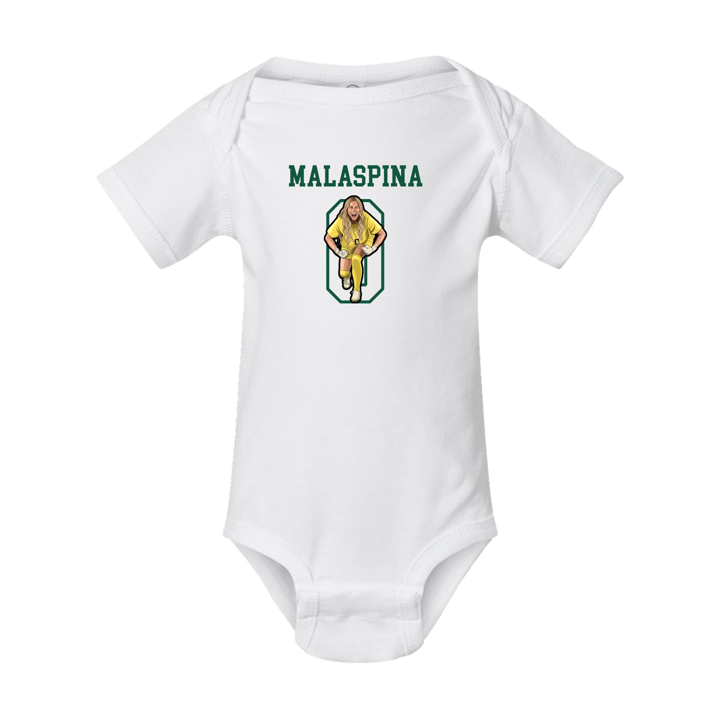 Baby Onesie — Shirsey in White