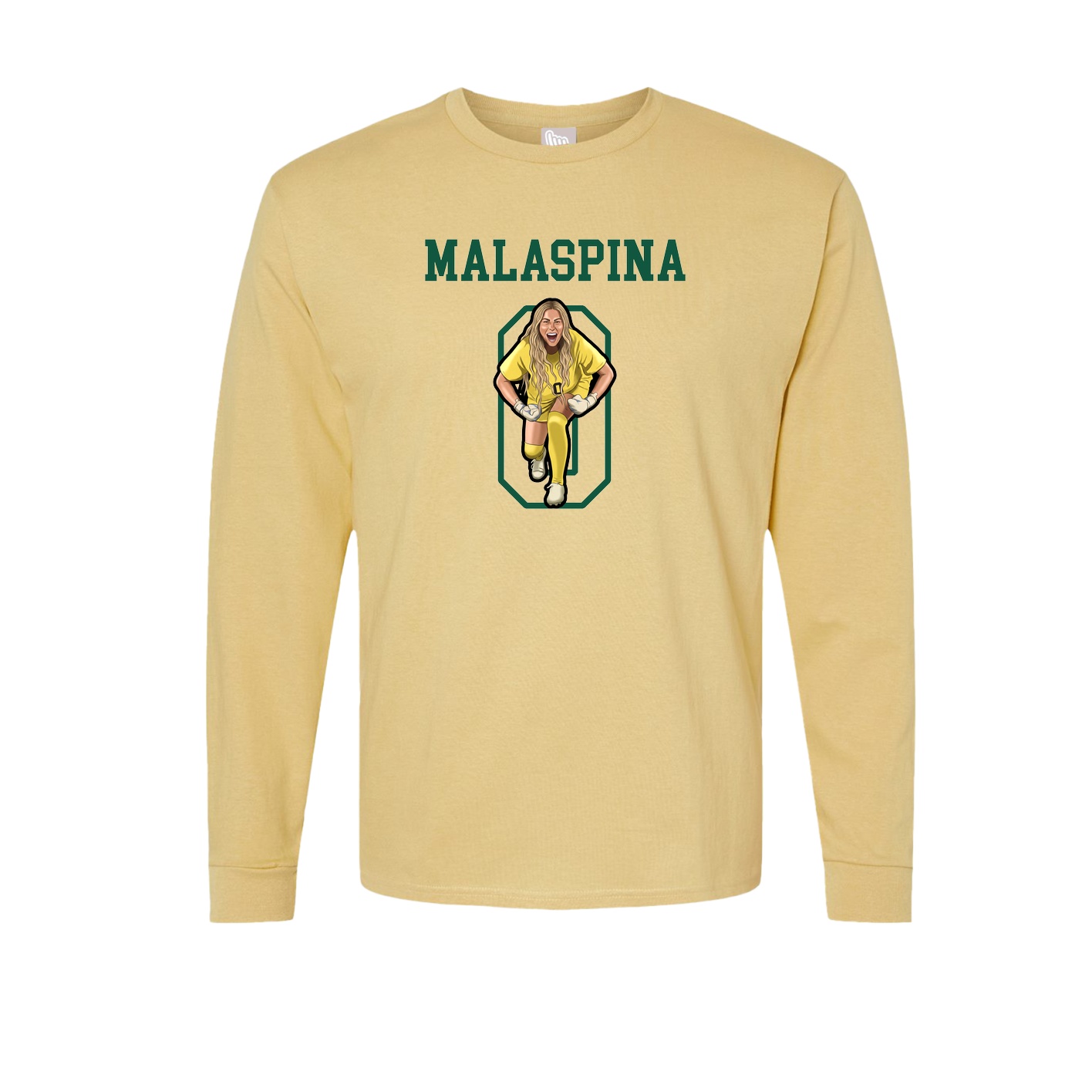 Long Sleeve Tee — Shirsey in Vegas Gold