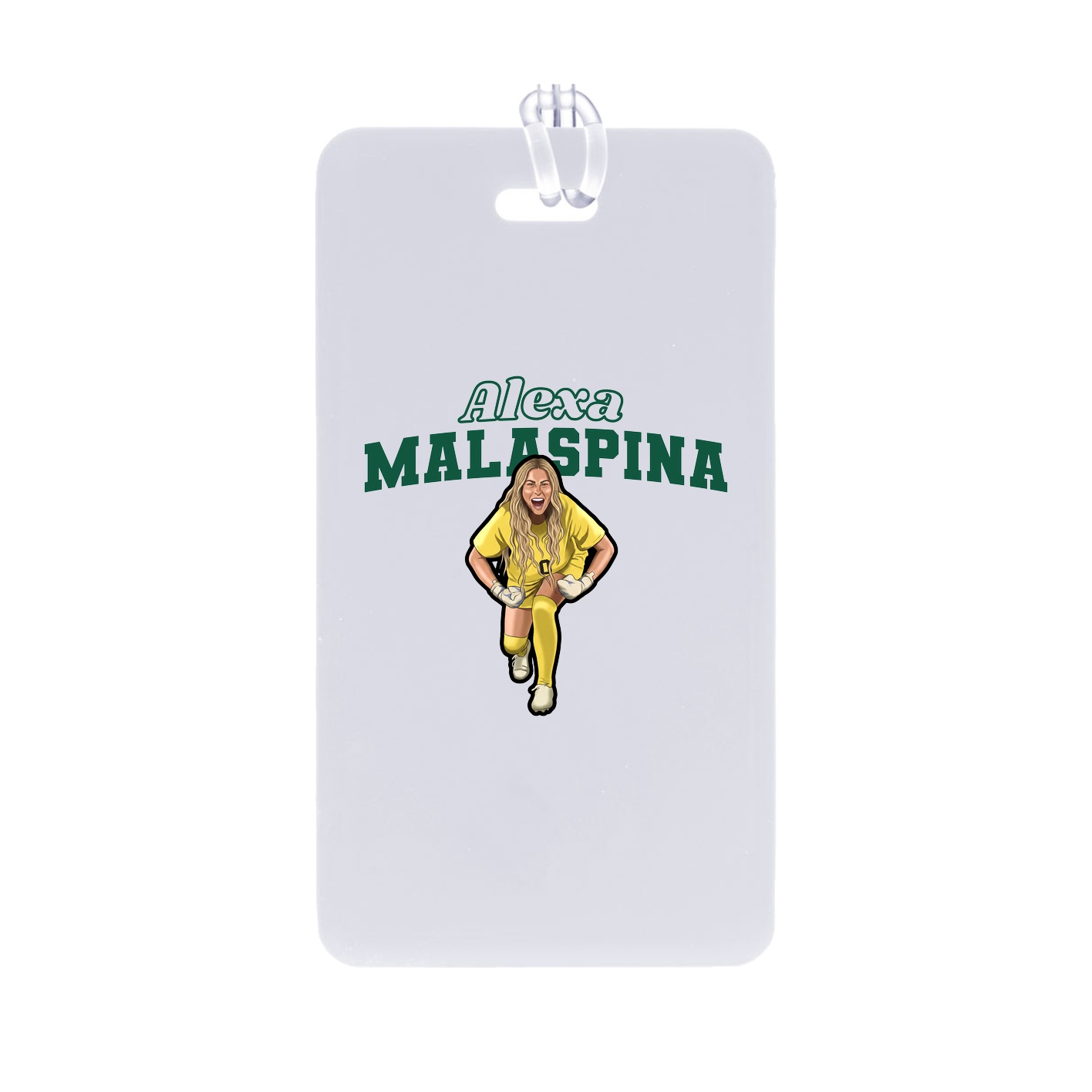 Bag Tag — Name Arch in Classic