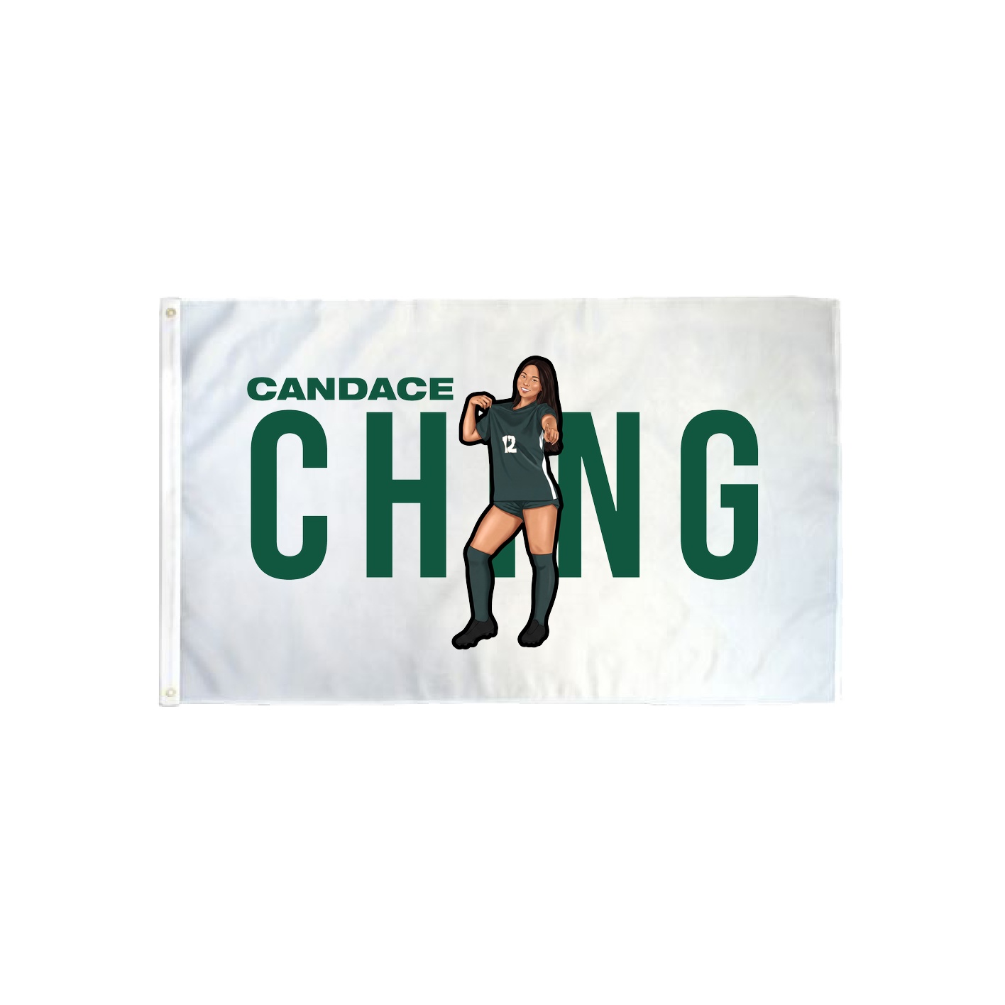 3x5 Flag — Player Name in Classic