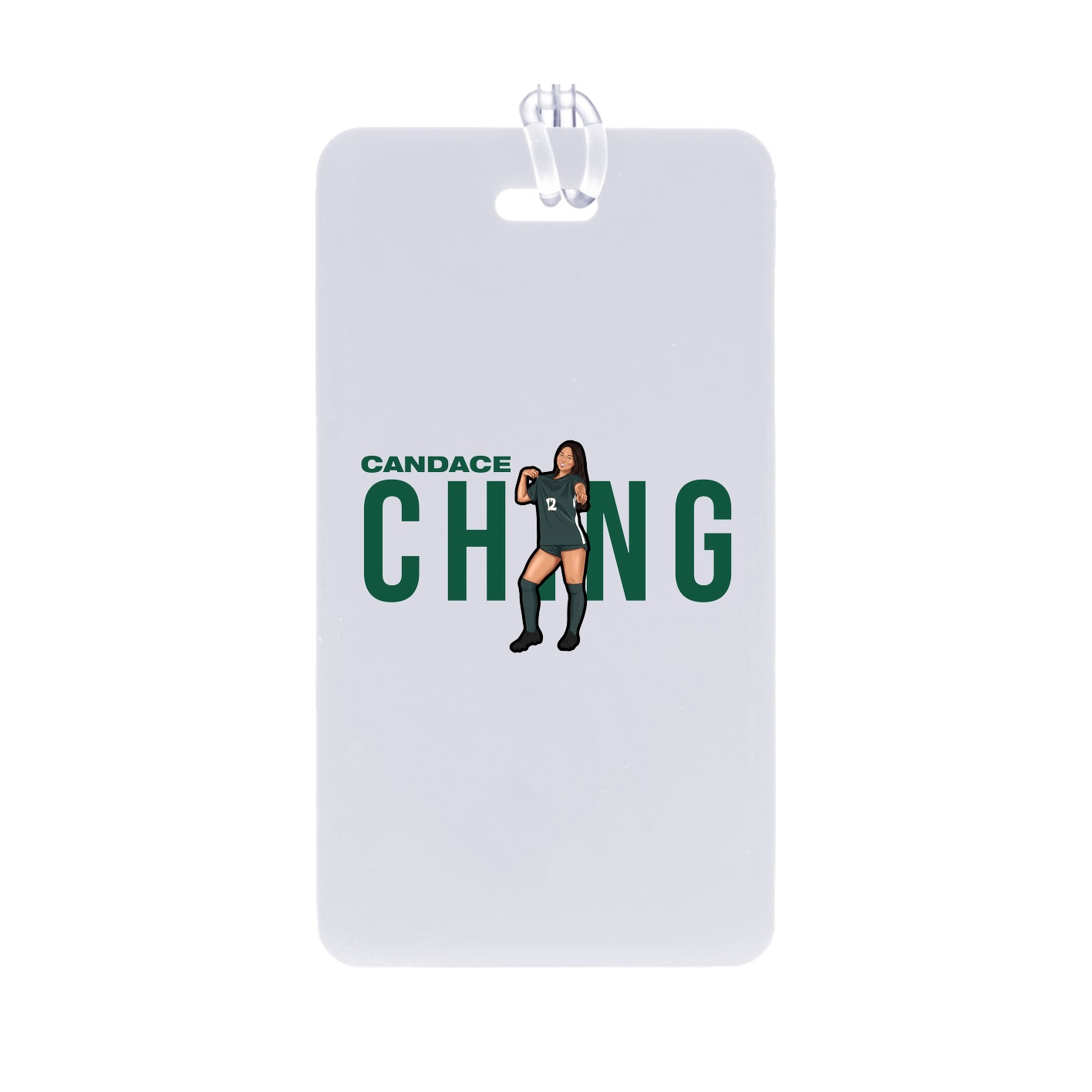 Bag Tag — Player Name in Classic