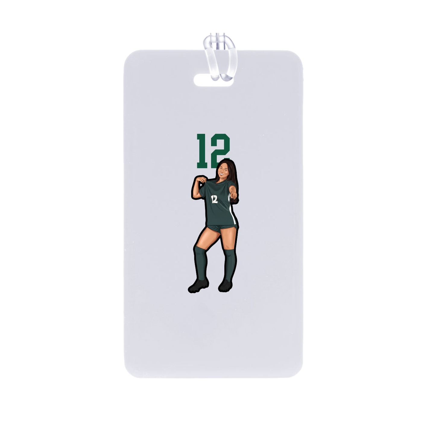 Bag Tag — Number Top in Classic