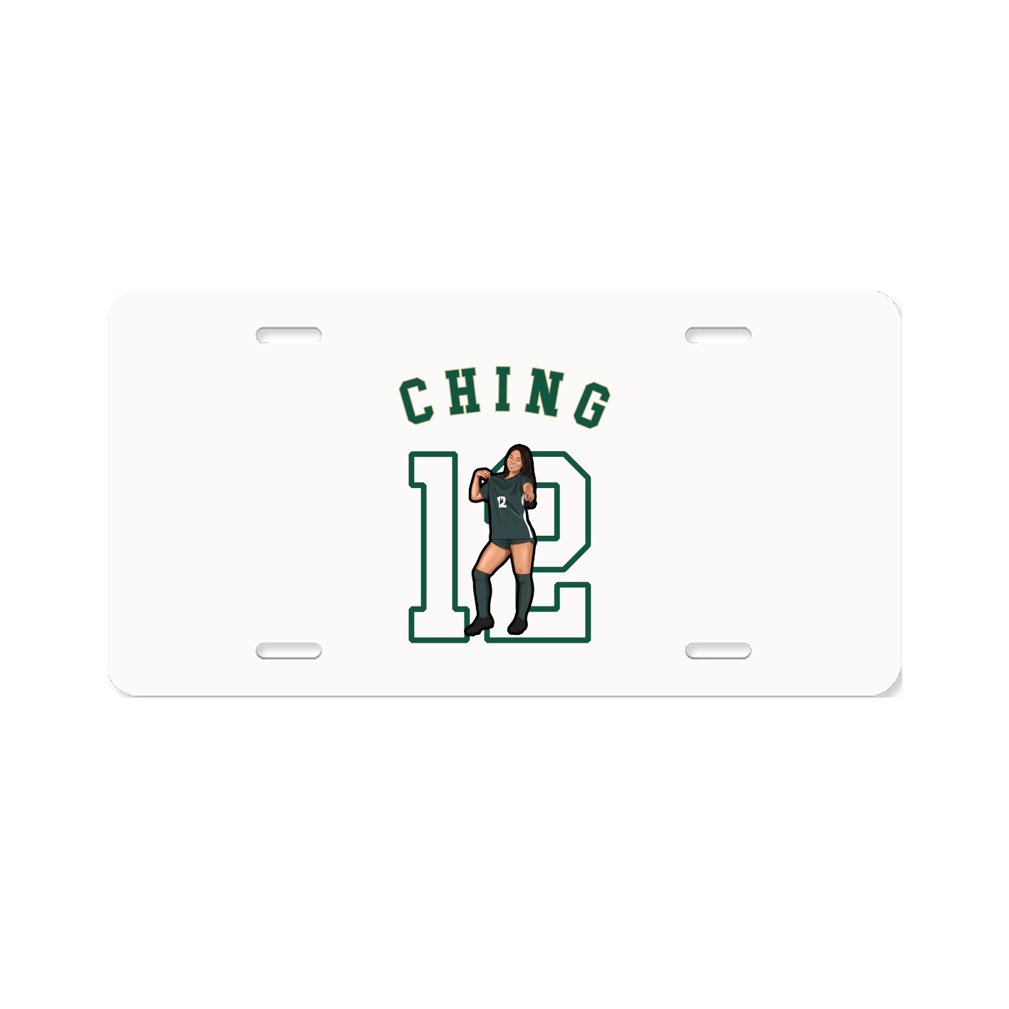License Plate — Shirsey Arch in Classic