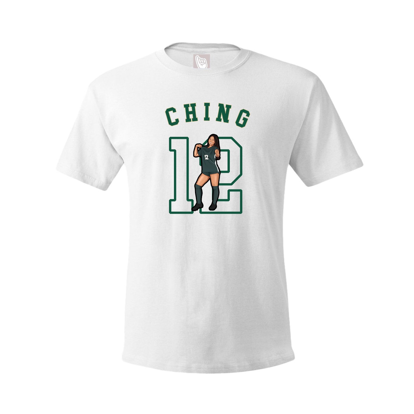 Tee — Shirsey Arch in White