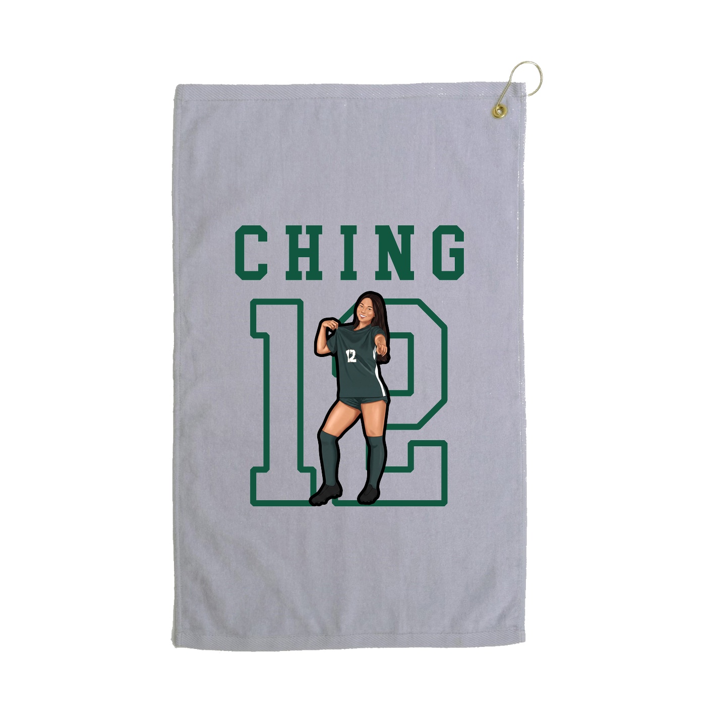 Golf Towel — Shirsey in Grey