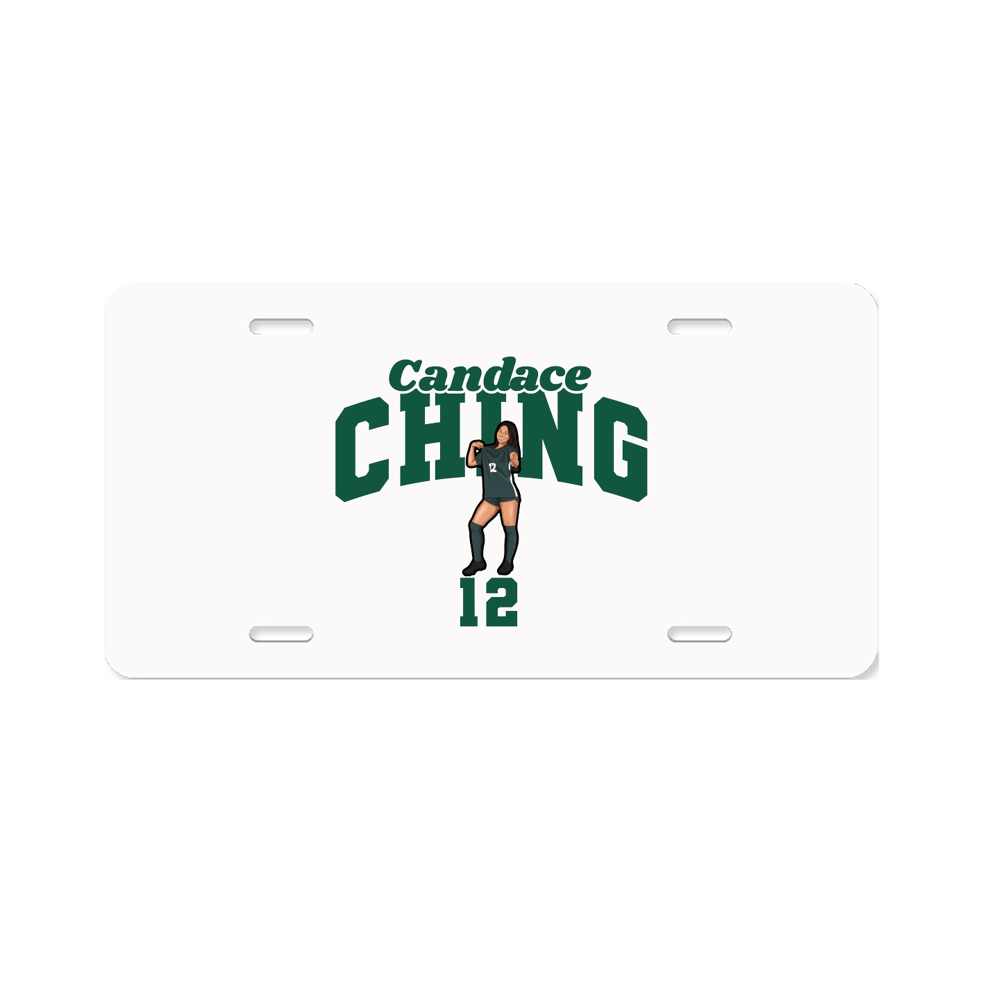 License Plate — Signature Arch in Classic