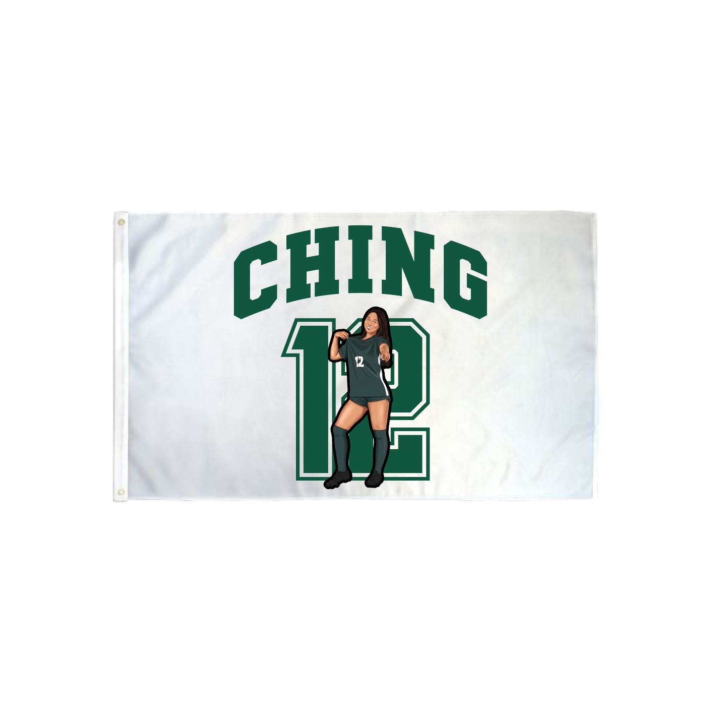 3x5 Flag — Number in Classic
