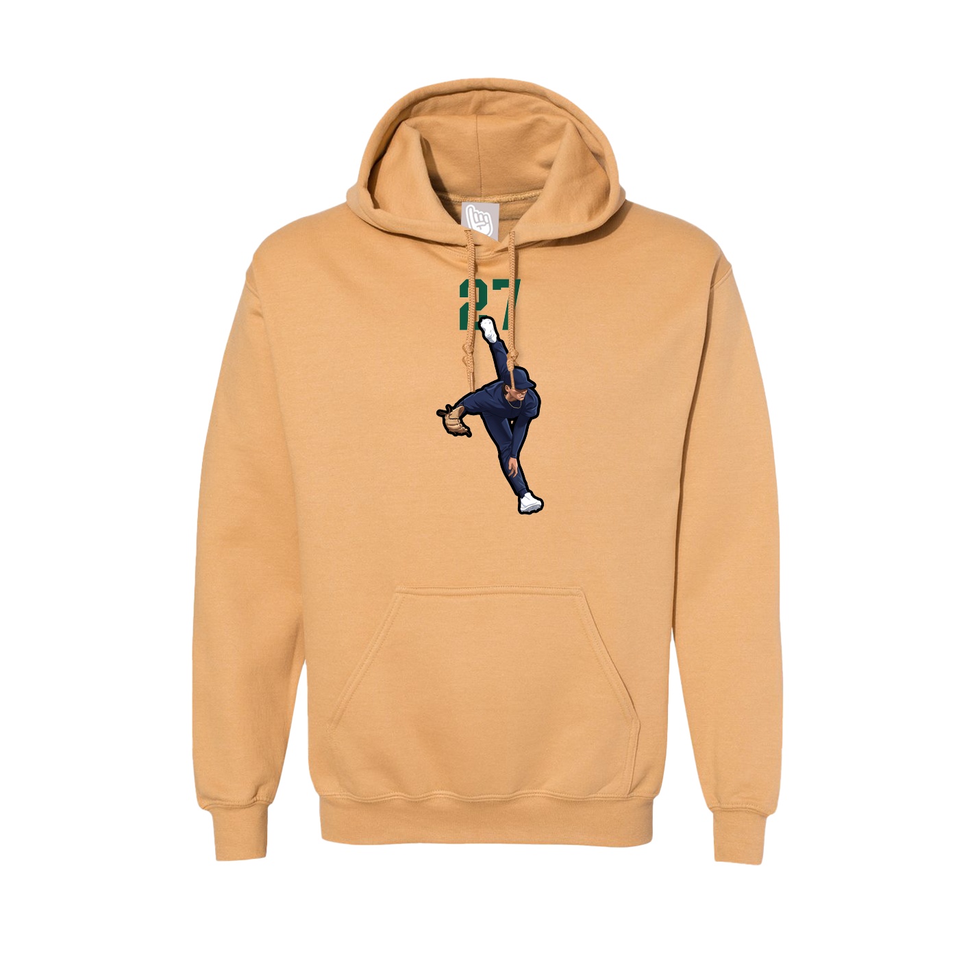 Hoodie — Number Top in Vegas Gold