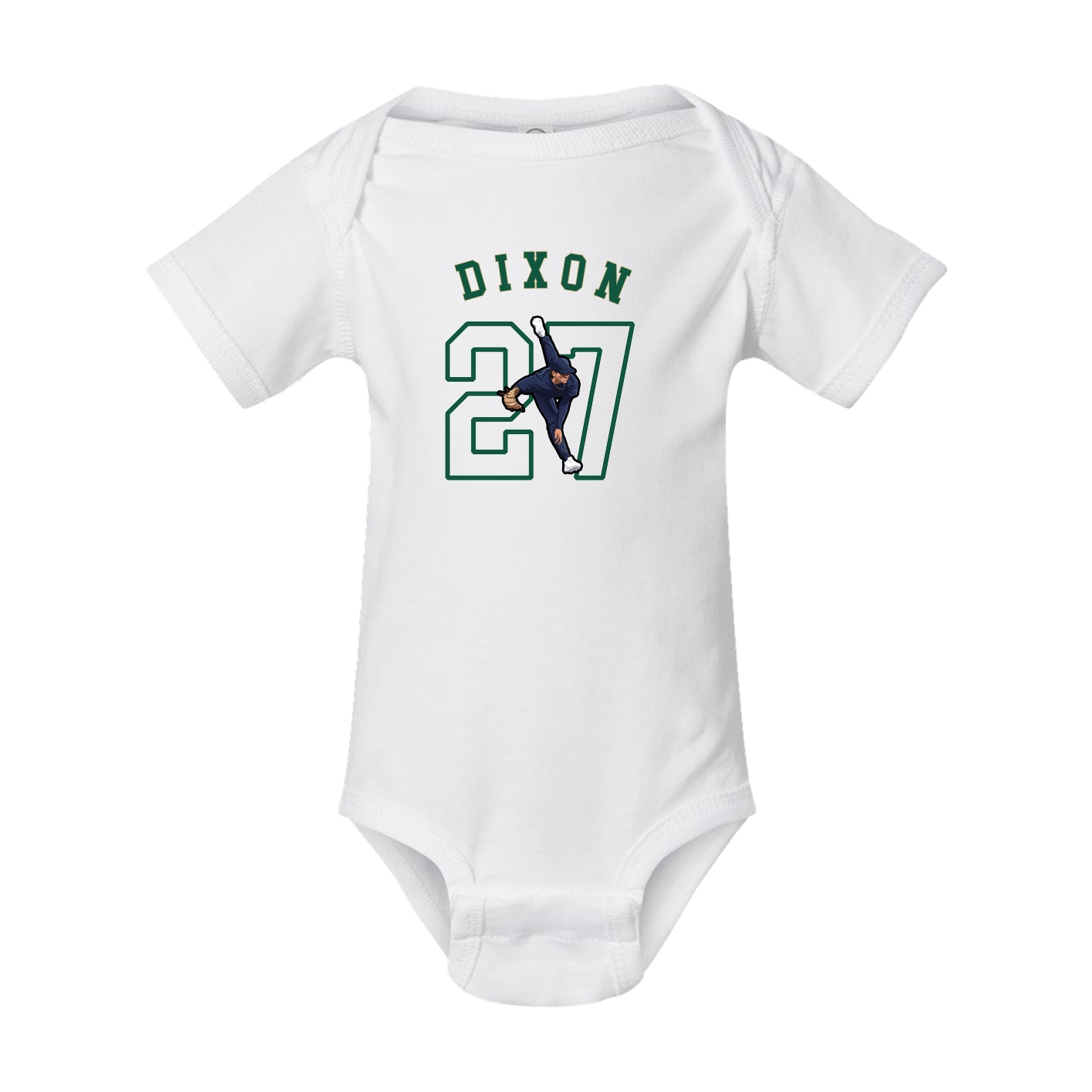 Baby Onesie — Shirsey Arch in White