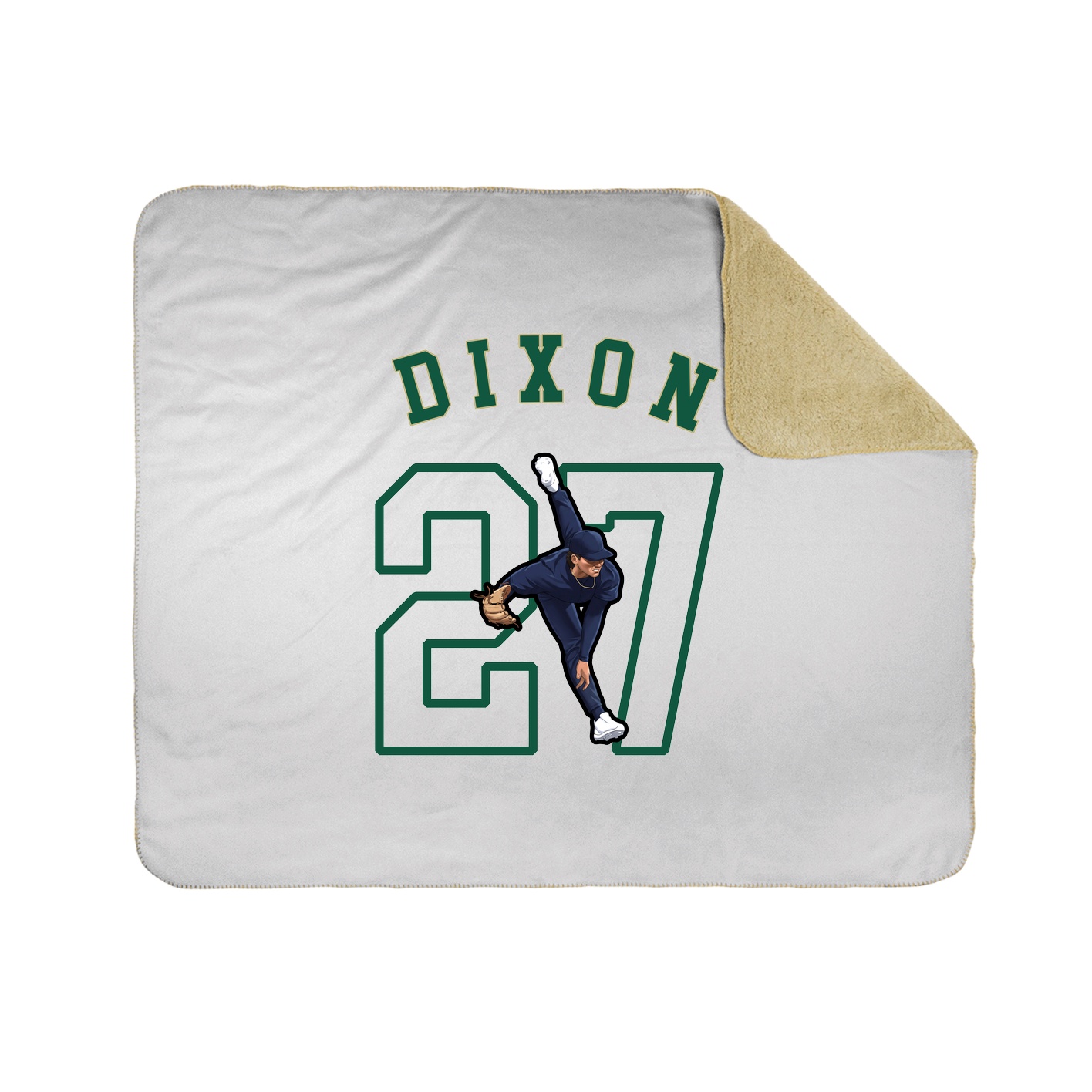 Throw Blanket — Shirsey Arch in White