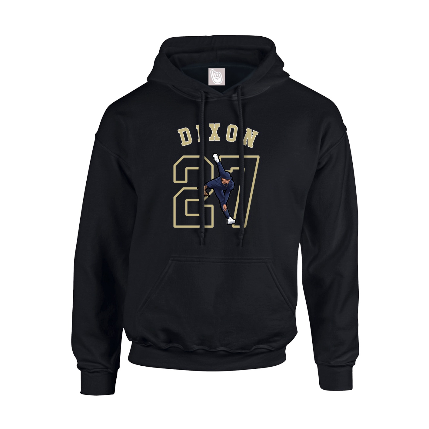 Hoodie — Shirsey Arch in Black