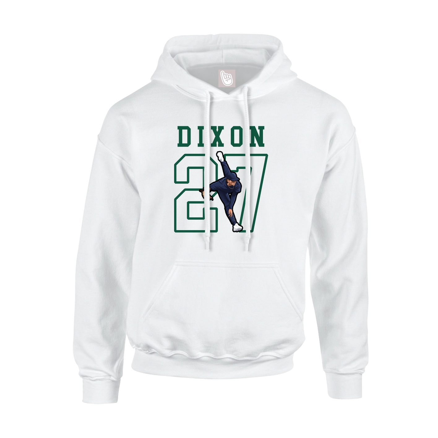 Youth Hoodie — Shirsey in White