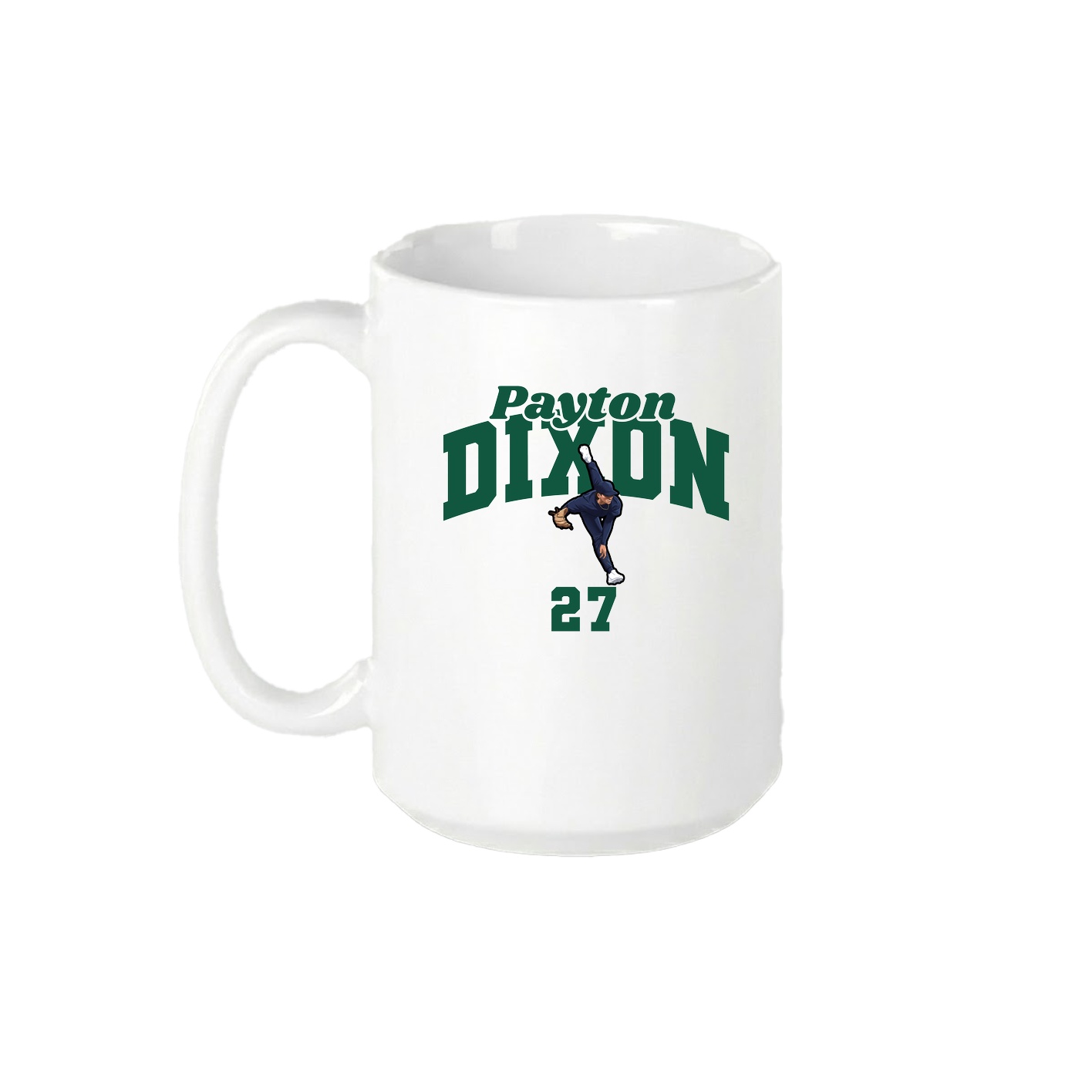 15oz Coffee Mug — Signature Arch in White