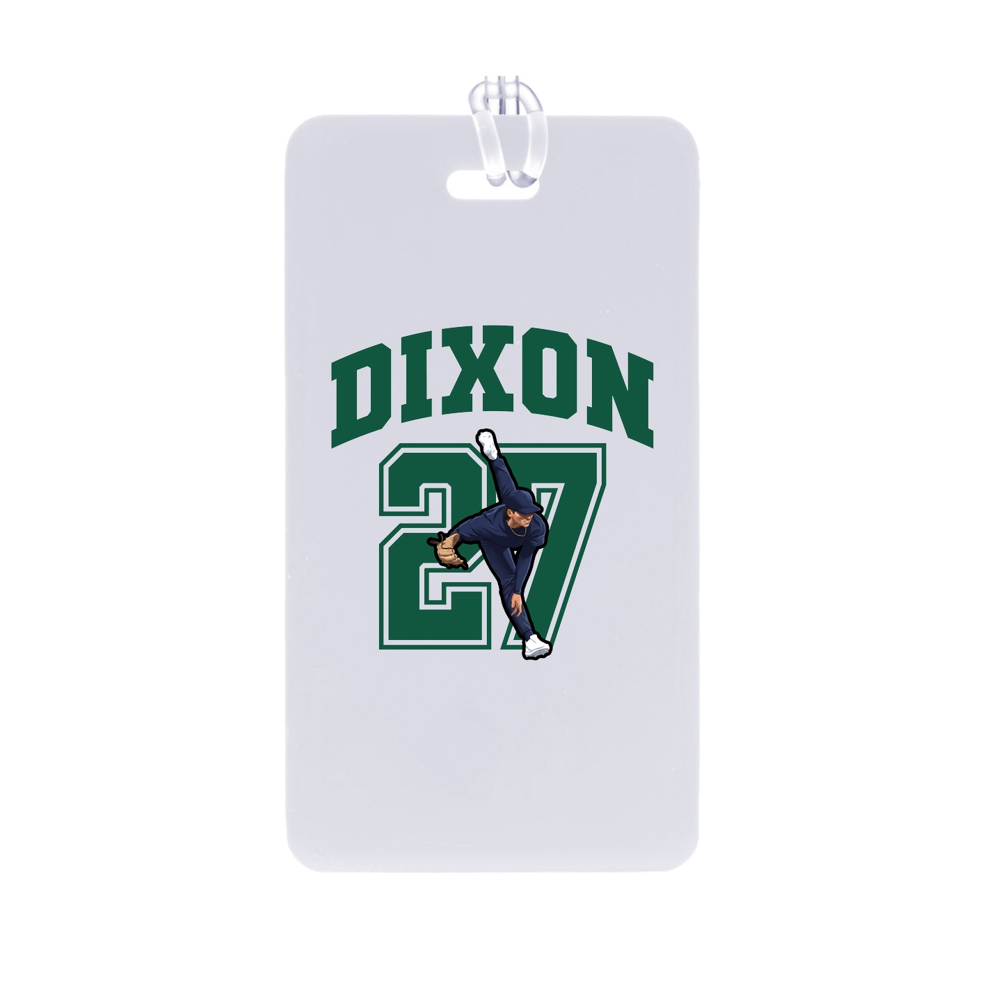 Bag Tag — Number in Classic
