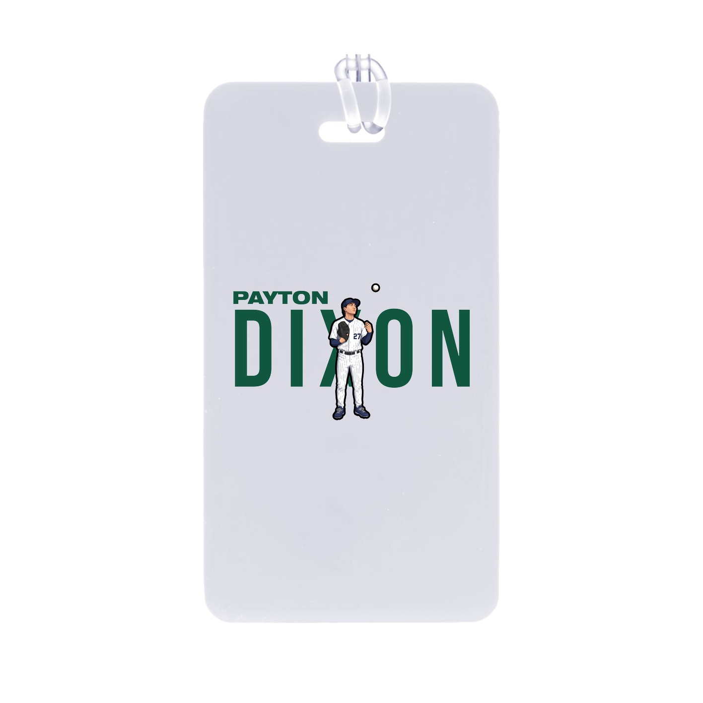 Bag Tag — Player Name in Classic