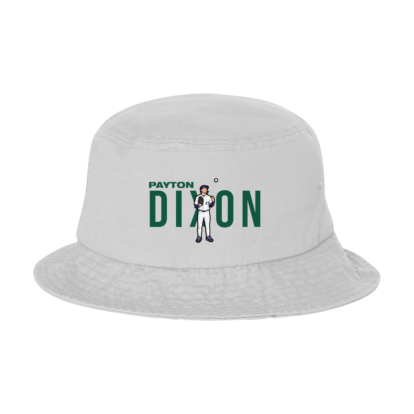 Bucket Cap — Player Name in White