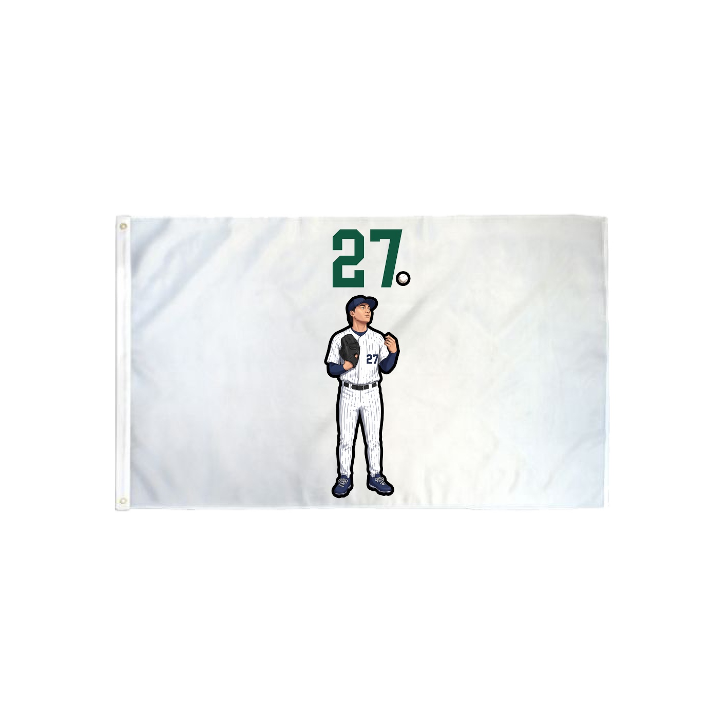 3x5 Flag — Number Top in Classic