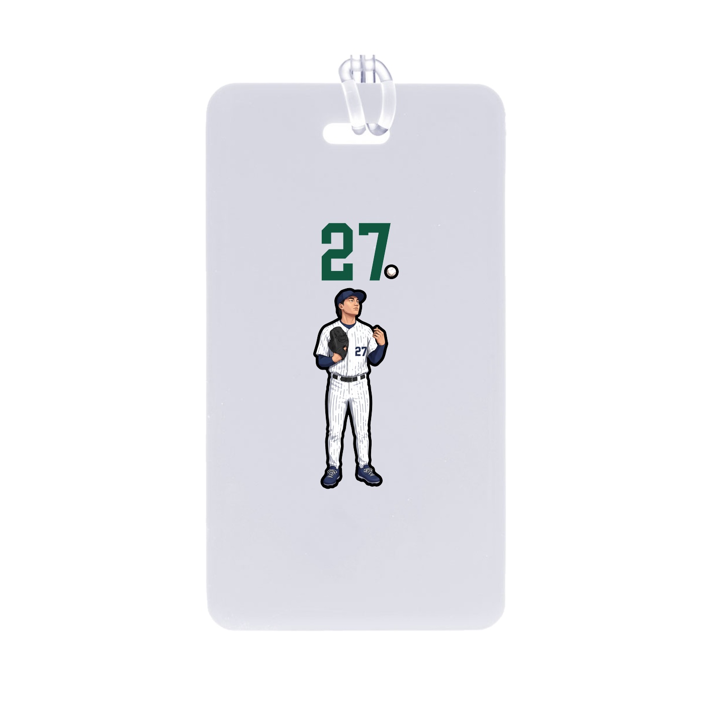 Bag Tag — Number Top in Classic