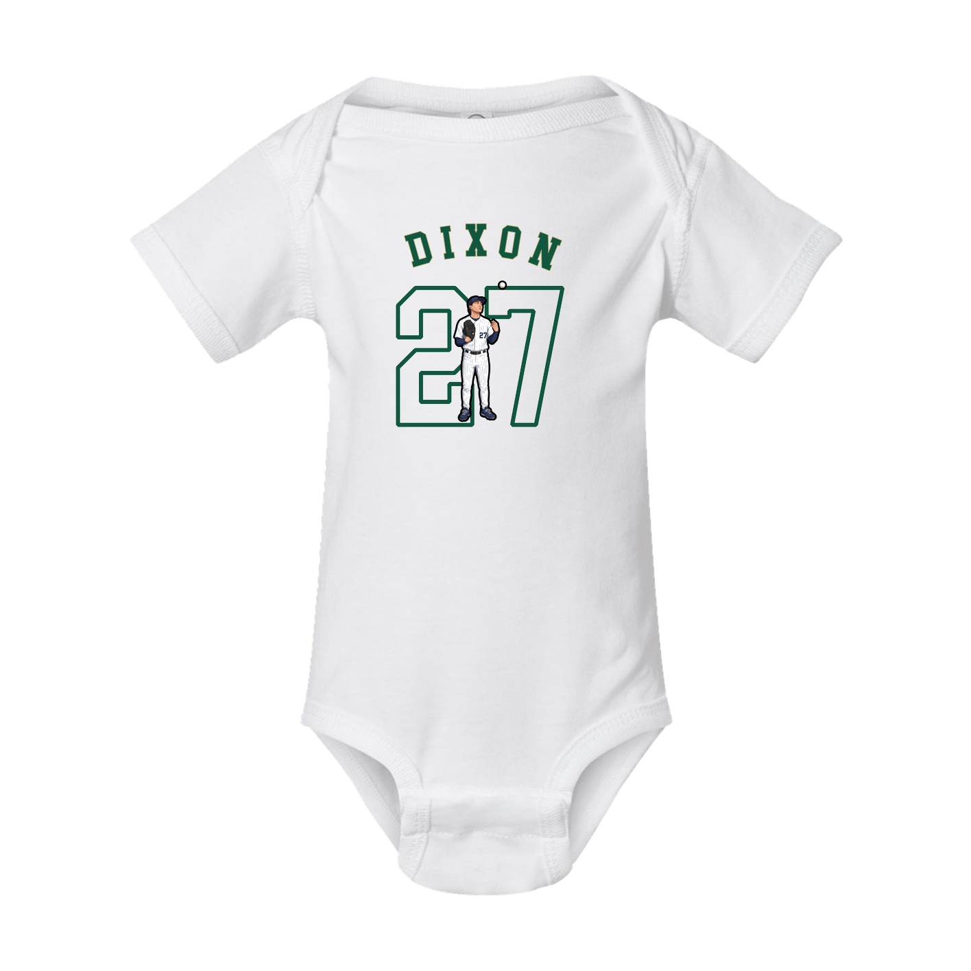 Baby Onesie — Shirsey Arch in White
