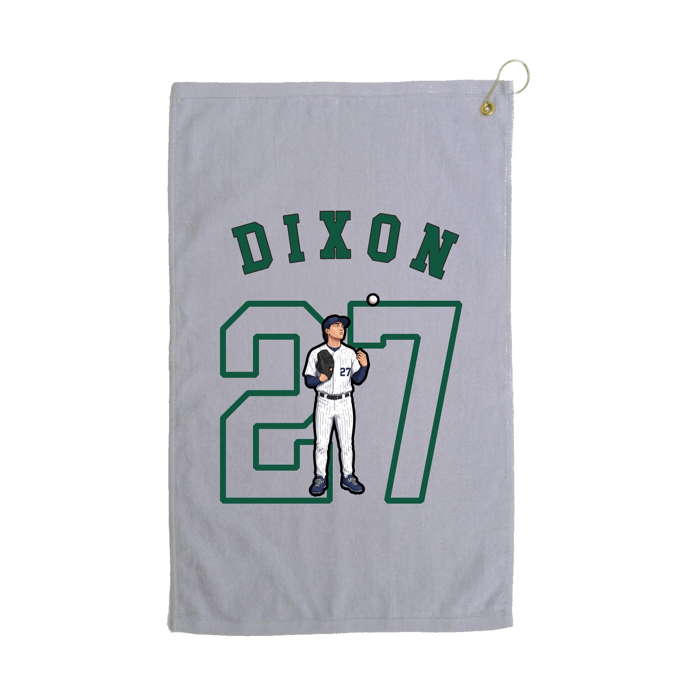 Golf Towel — Shirsey Arch in Grey