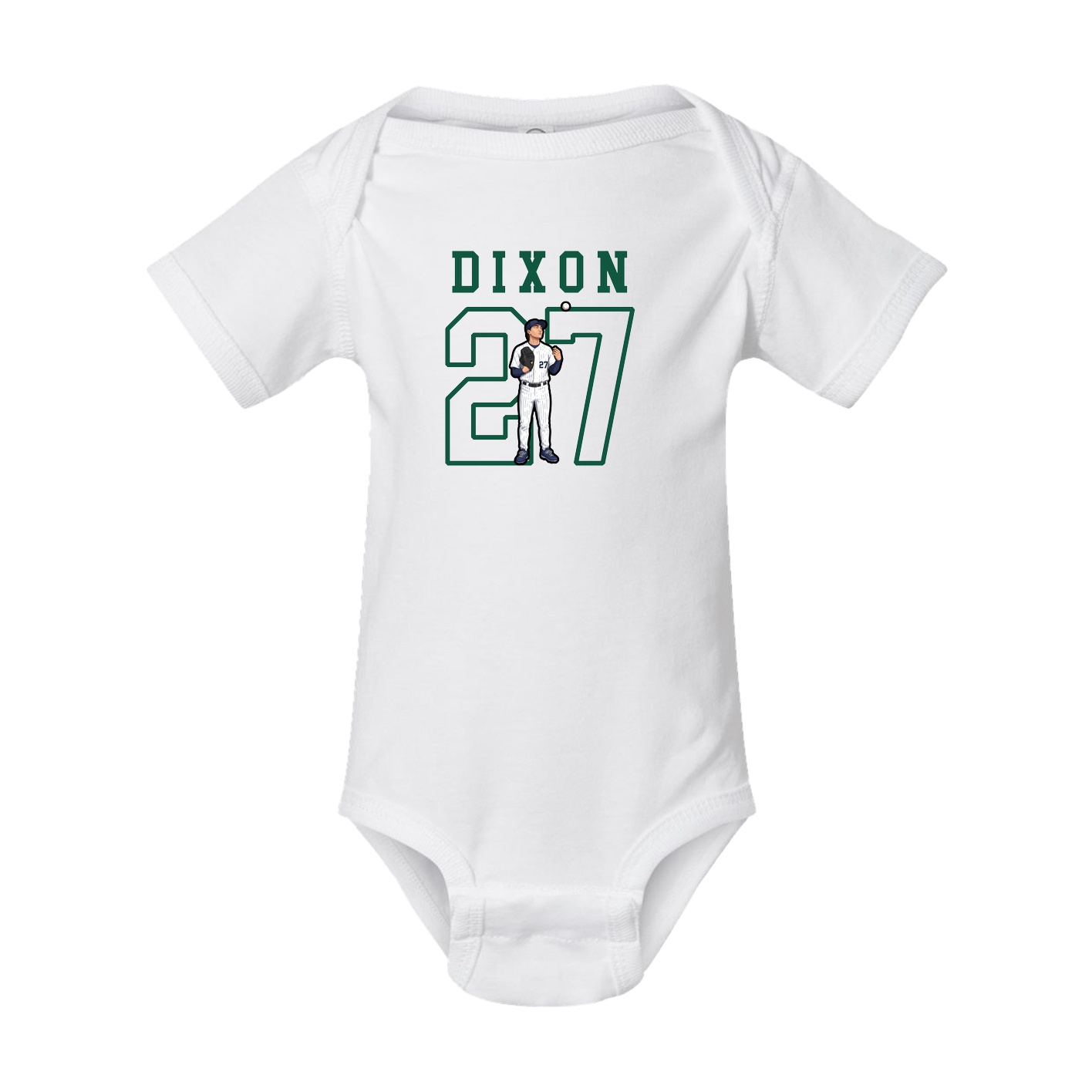 Baby Onesie — Shirsey in White