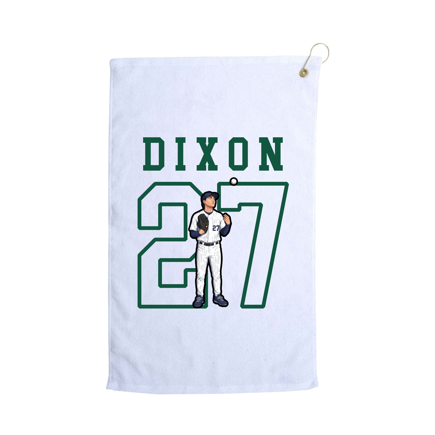 Golf Towel — Shirsey in White