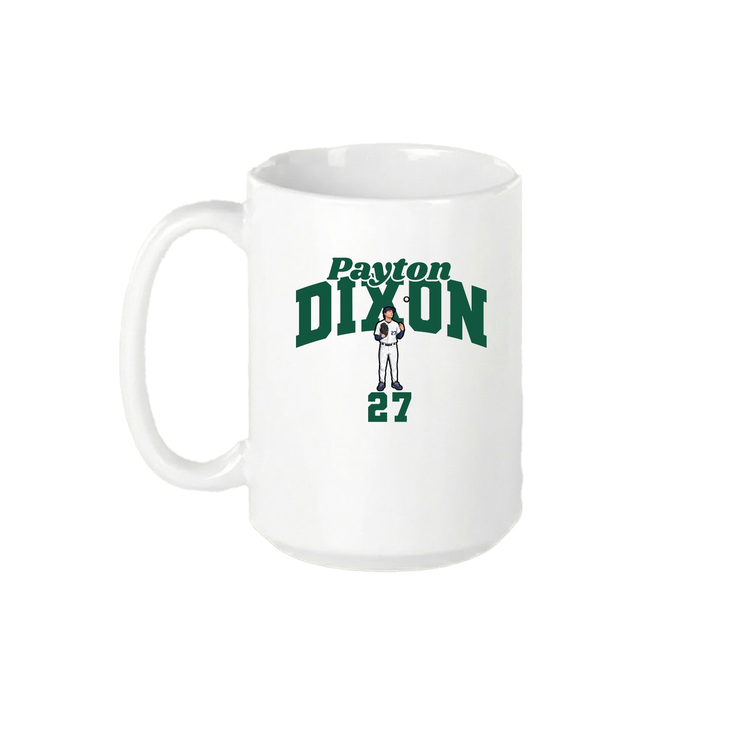 15oz Coffee Mug — Signature Arch in White