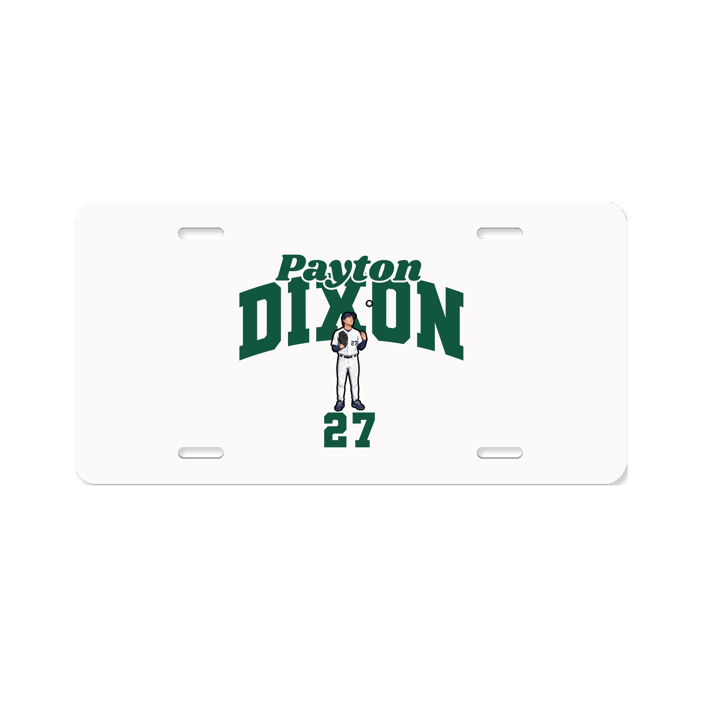 License Plate — Signature Arch in Classic