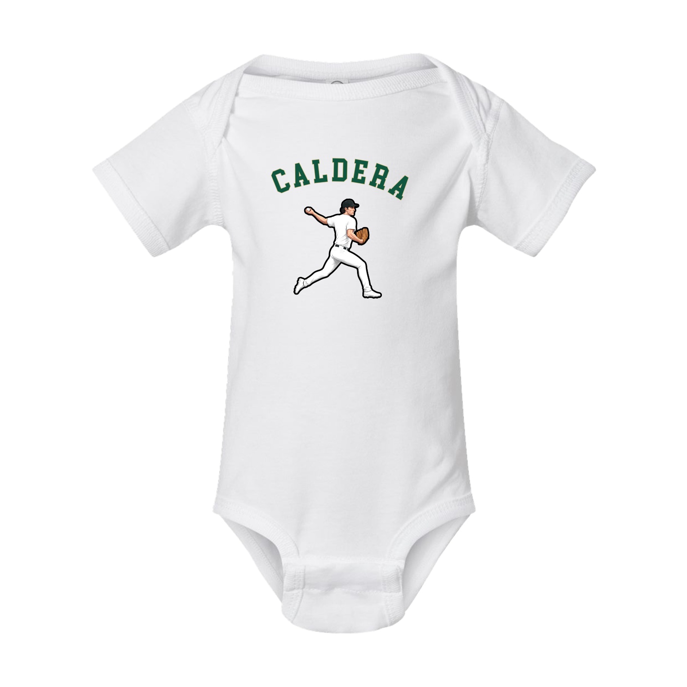 Baby Onesie — Shirsey Arch in White