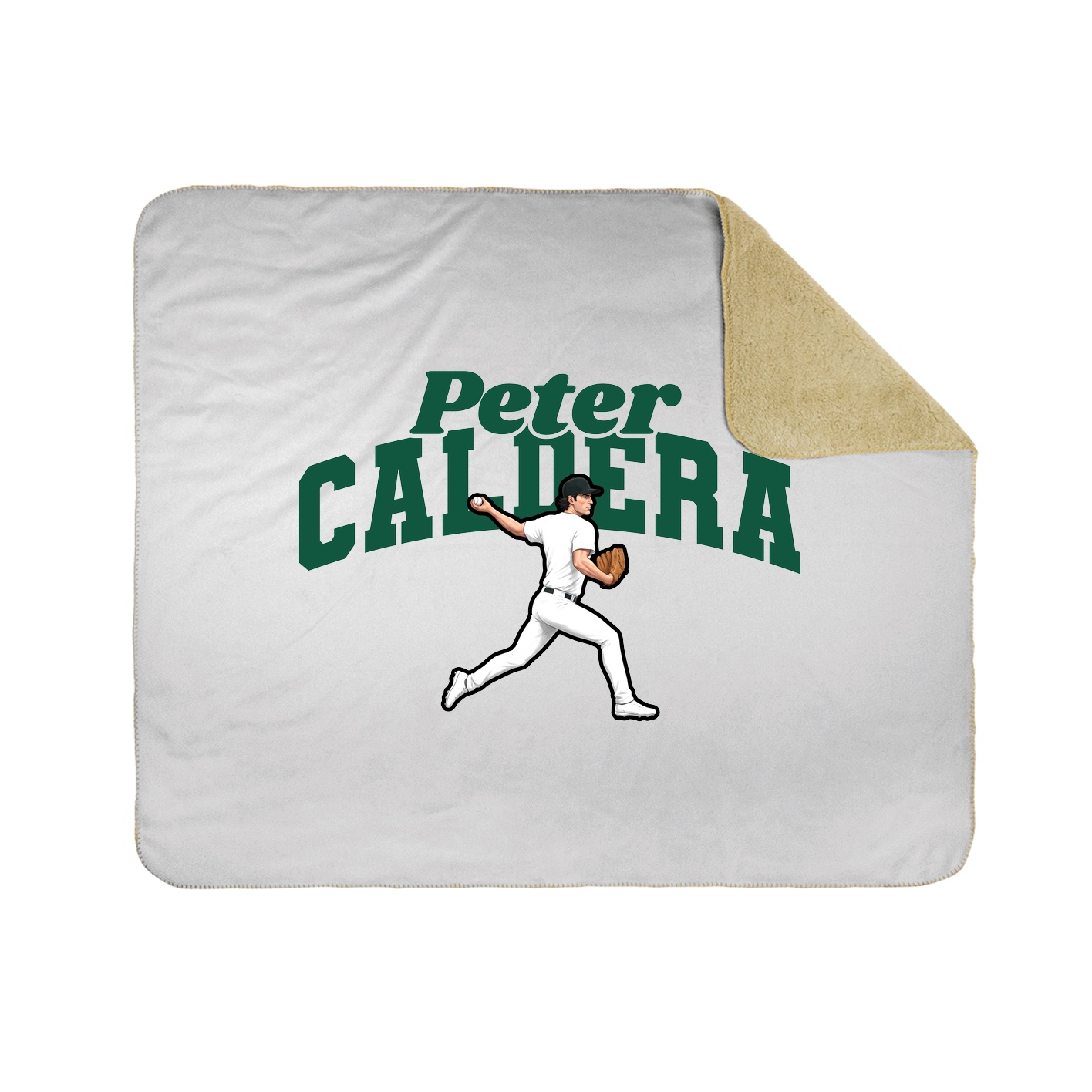 Throw Blanket — Signature Arch in White