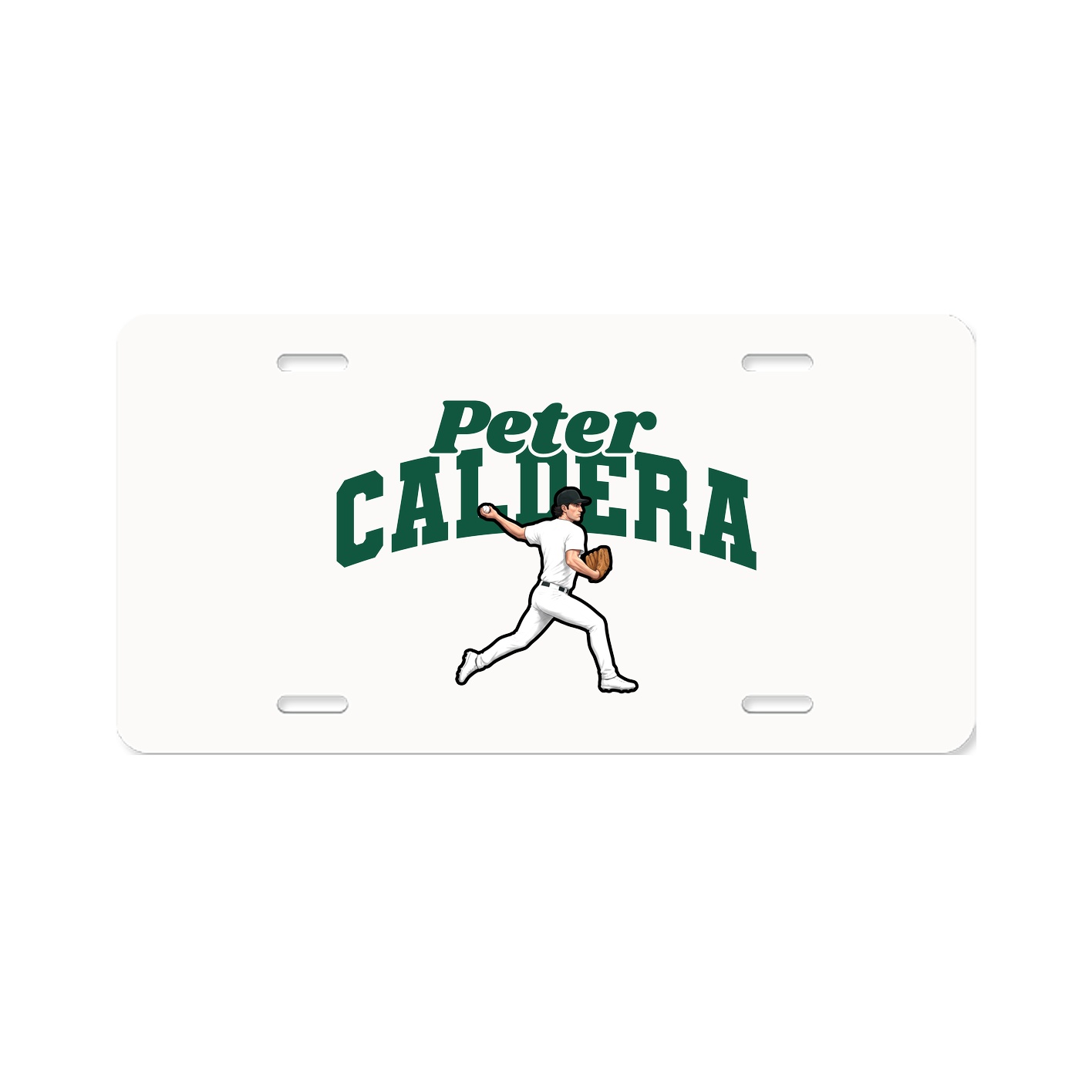 License Plate — Signature Arch in Classic