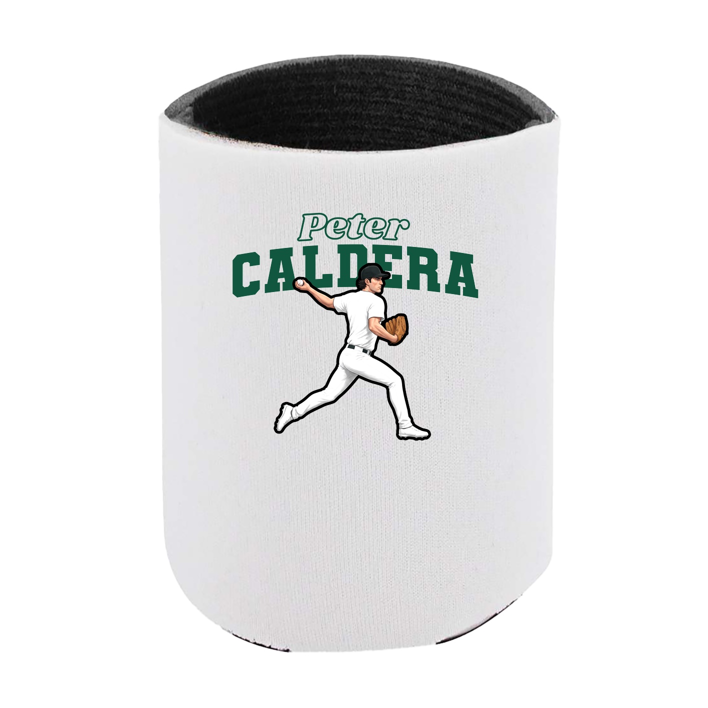 Can Holder — Name Arch in White
