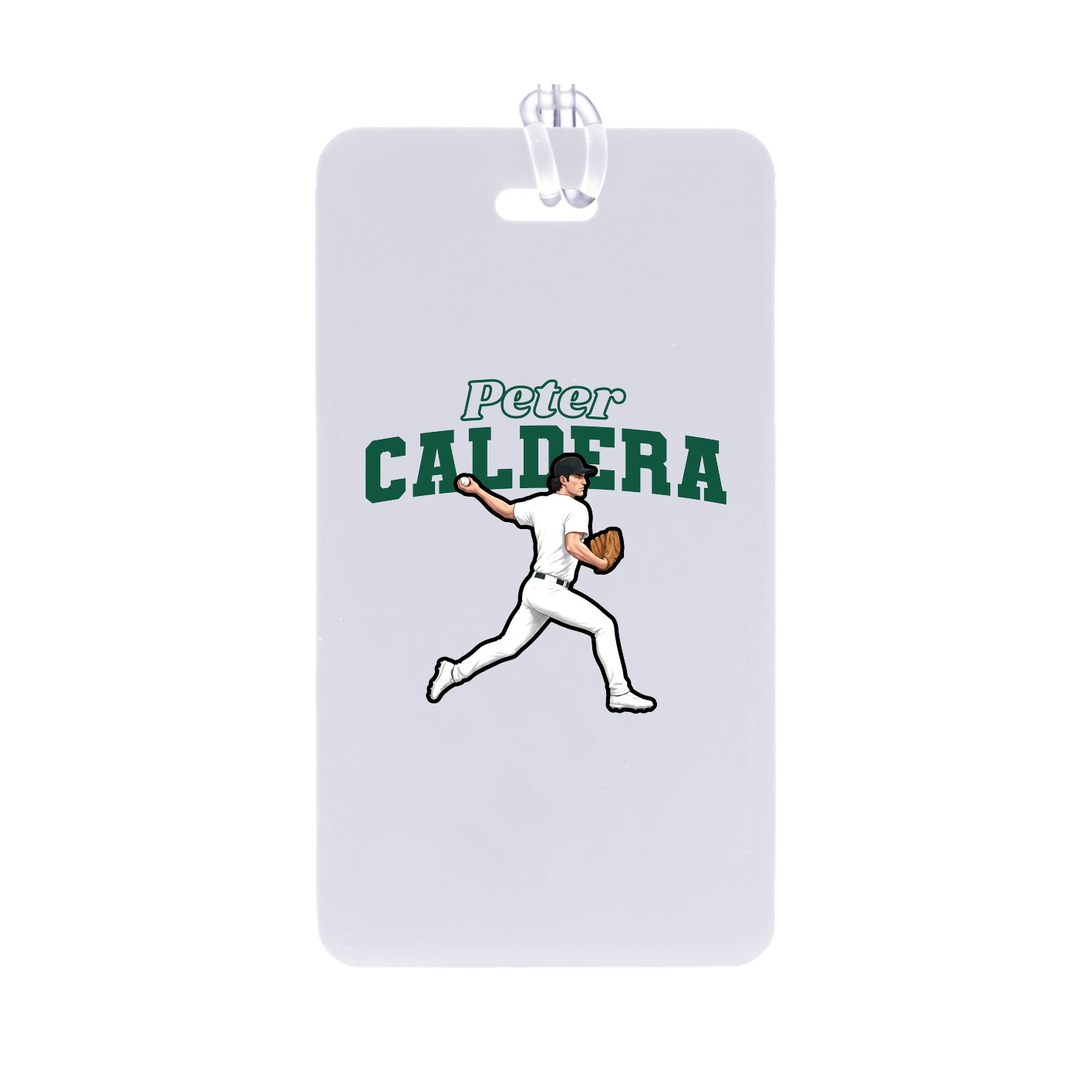 Bag Tag — Name Arch in Classic