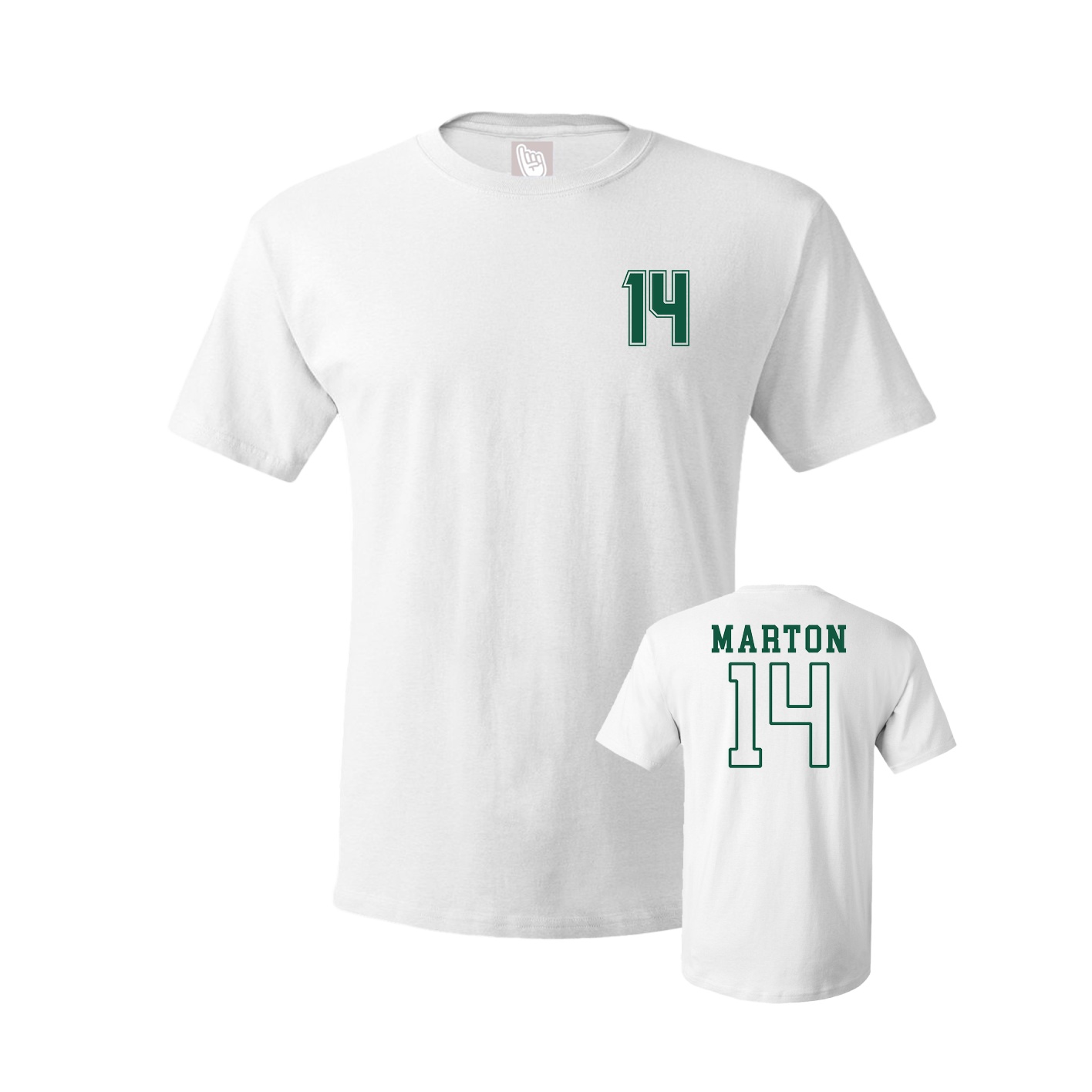 Tee — Chest Back in White