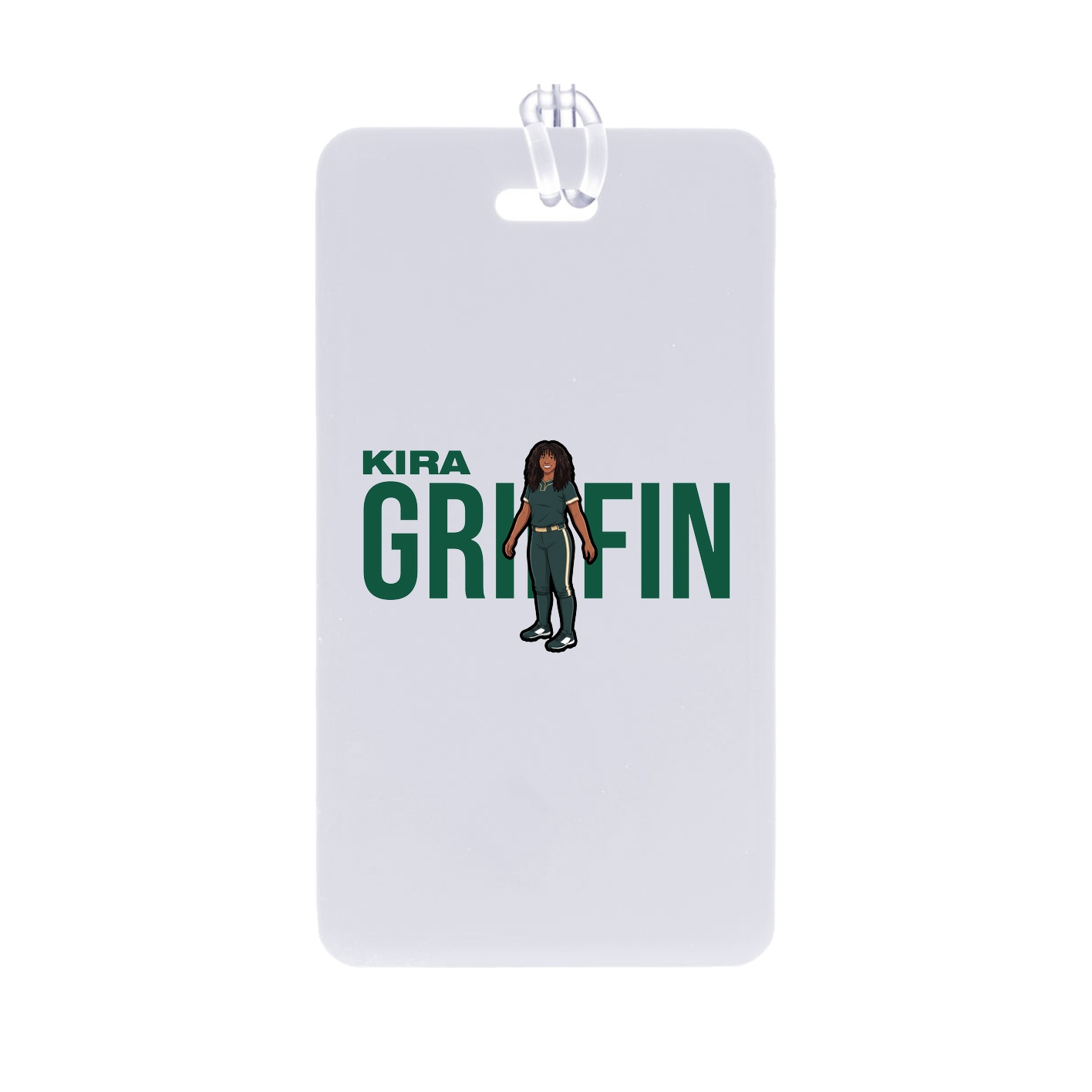 Bag Tag — Player Name in Classic