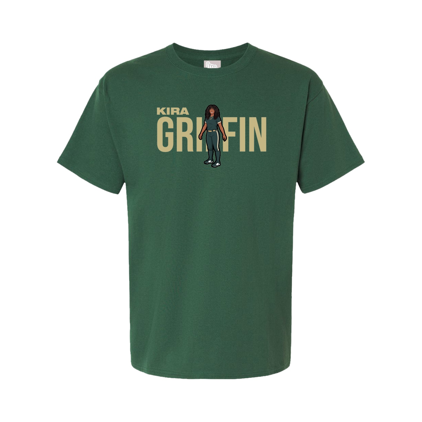 Tee — Player Name in Green