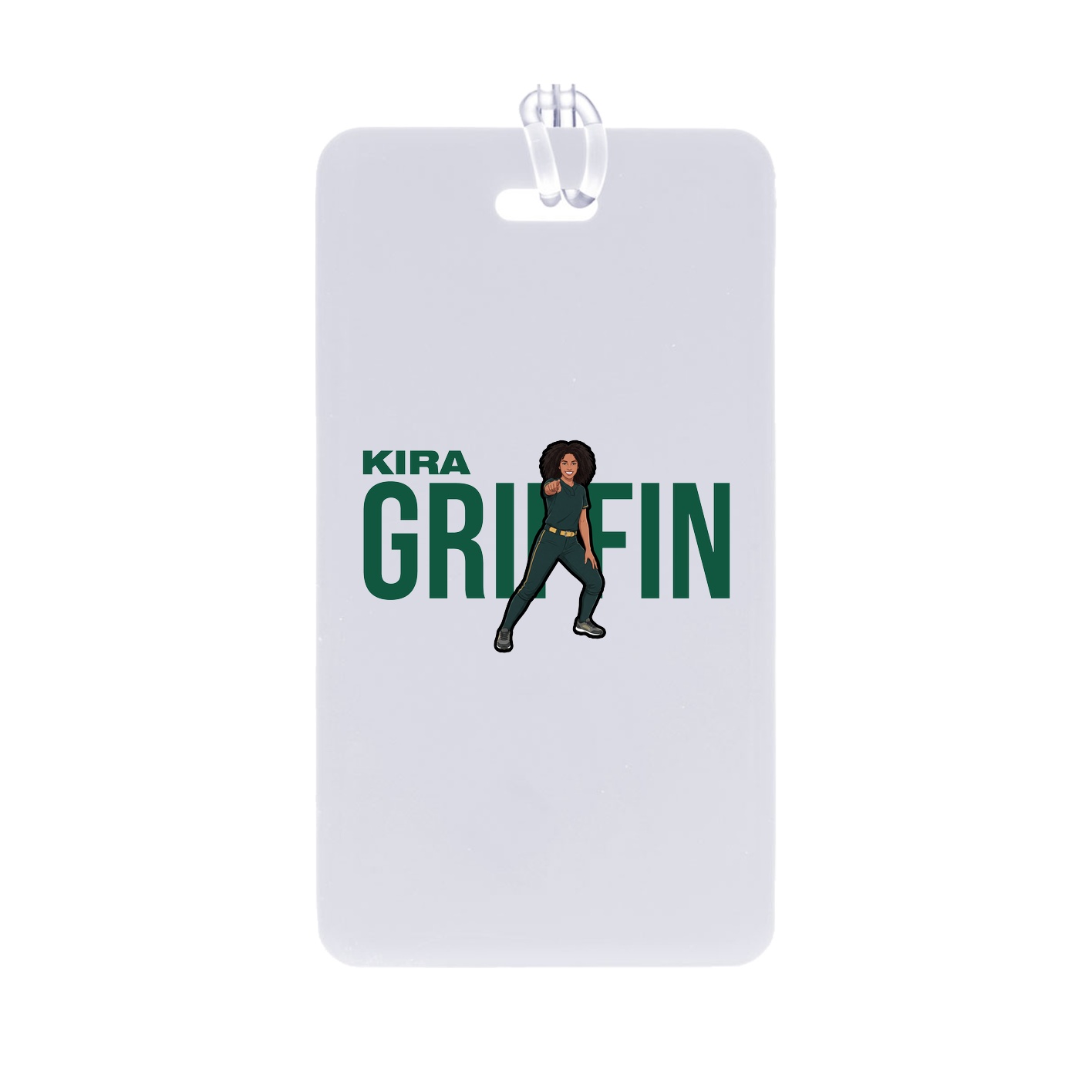 Bag Tag — Player Name in Classic