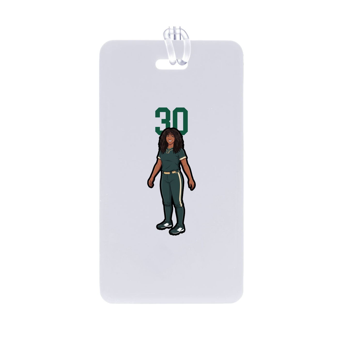 Bag Tag — Number Top in Classic