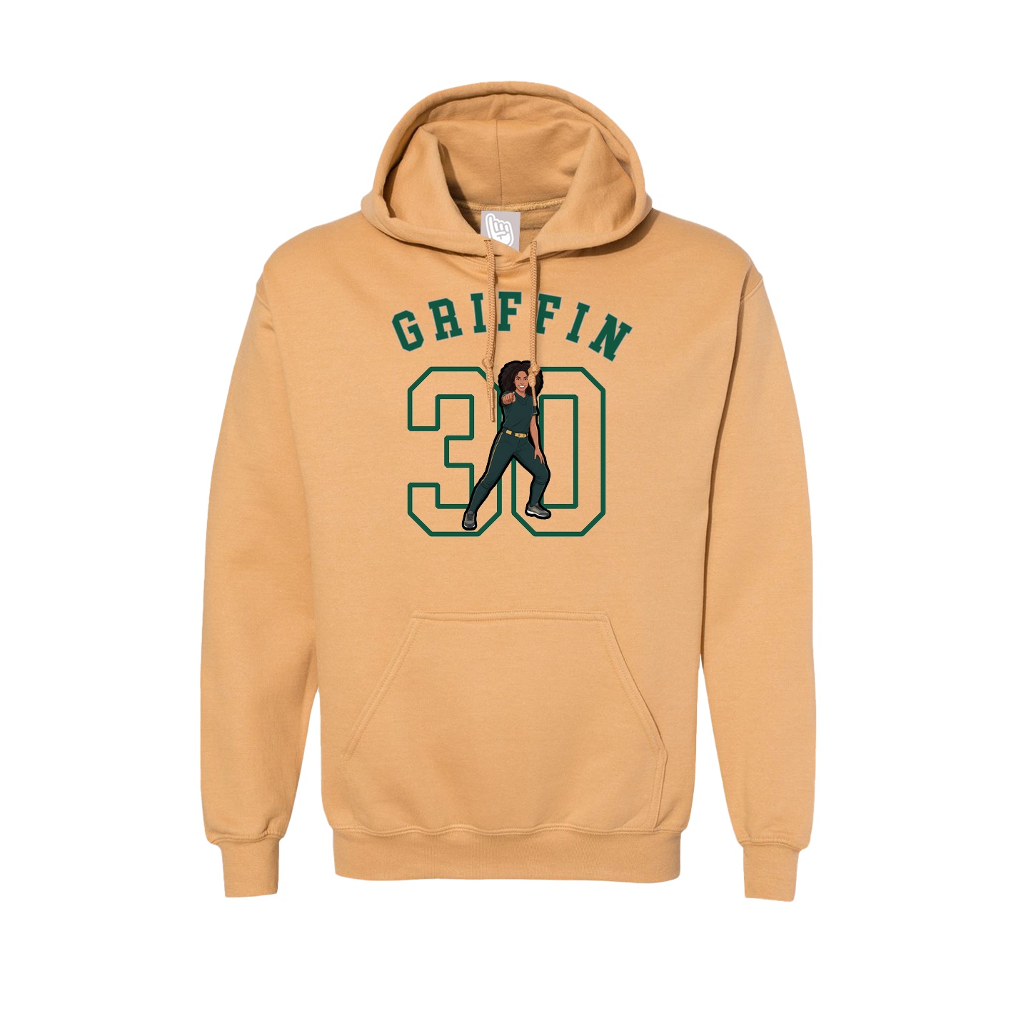 Hoodie — Shirsey Arch in Vegas Gold