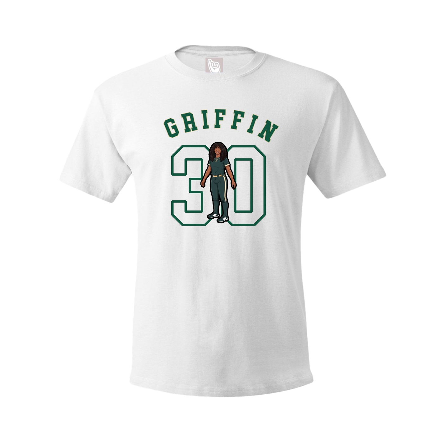 Tee — Shirsey Arch in White